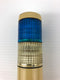 Patlite LCE Blue and Clear Signal Tower 24VAC/DC 50/60Hz 0.2A
