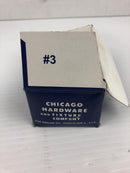 Chicago Hardware 23015 5 Malleable Wire Rope Clips 3/16" - Lot of 25