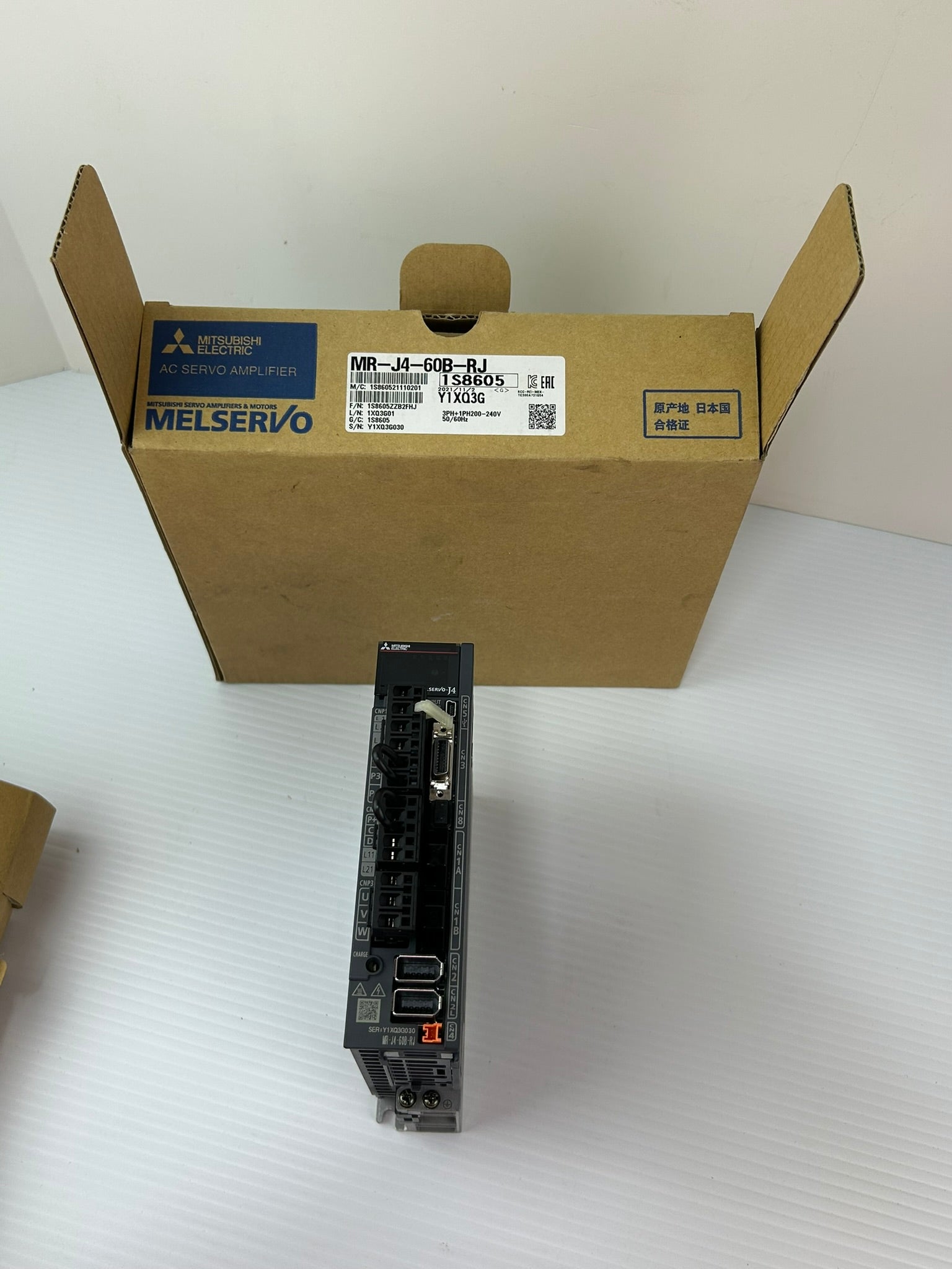 Mitsubishi MR-J4-60B-RJ MELSERVO-J4 600W AC Servo Amplifier Drive