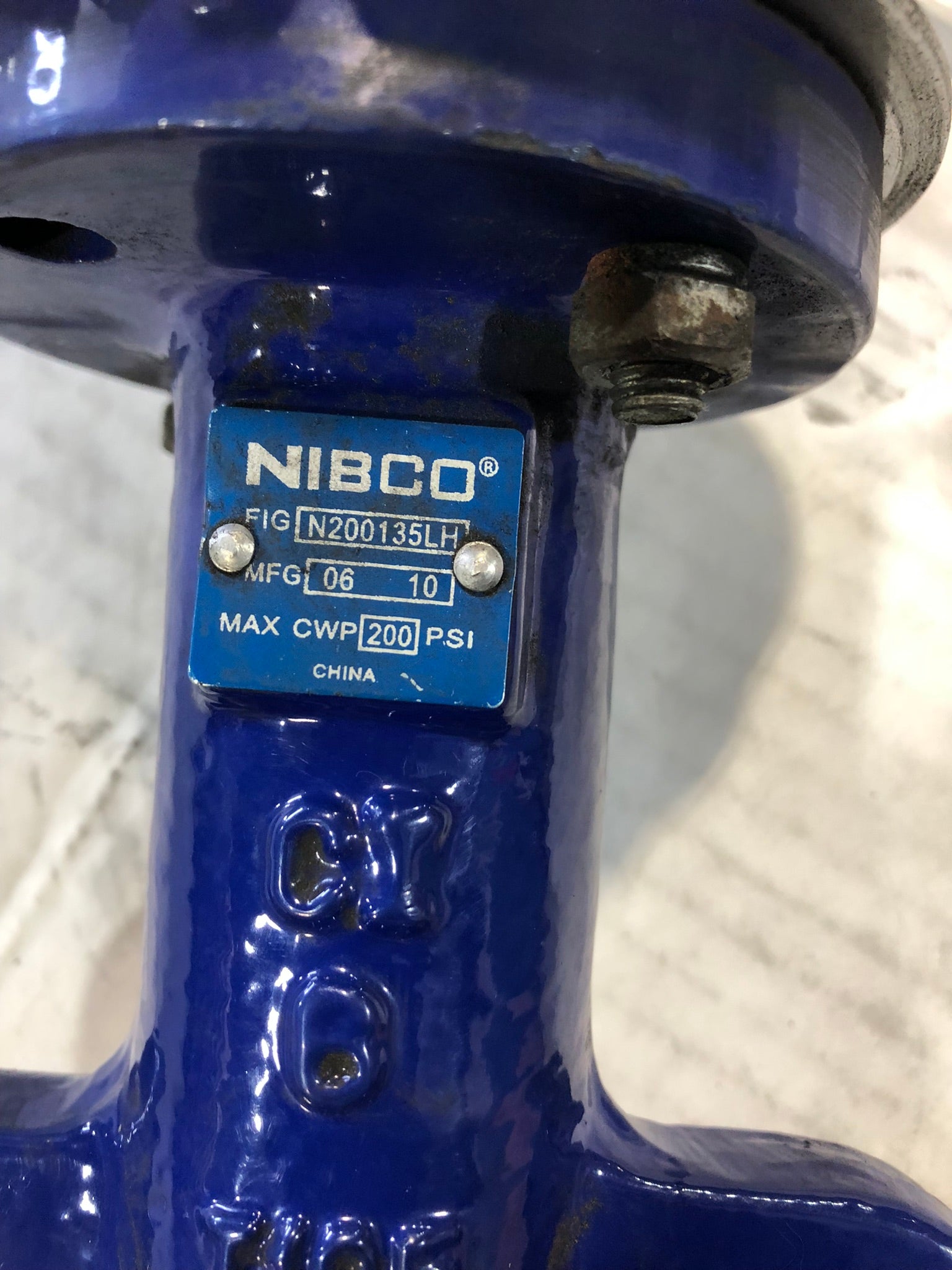 Nibco N200135LH Butterfly Valve