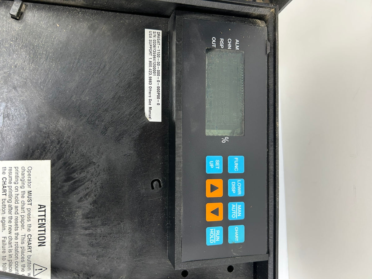 Honeywell DR4500 Truline Circular Chart Recorder DR45AT-1100-00-000-0-000P00-0