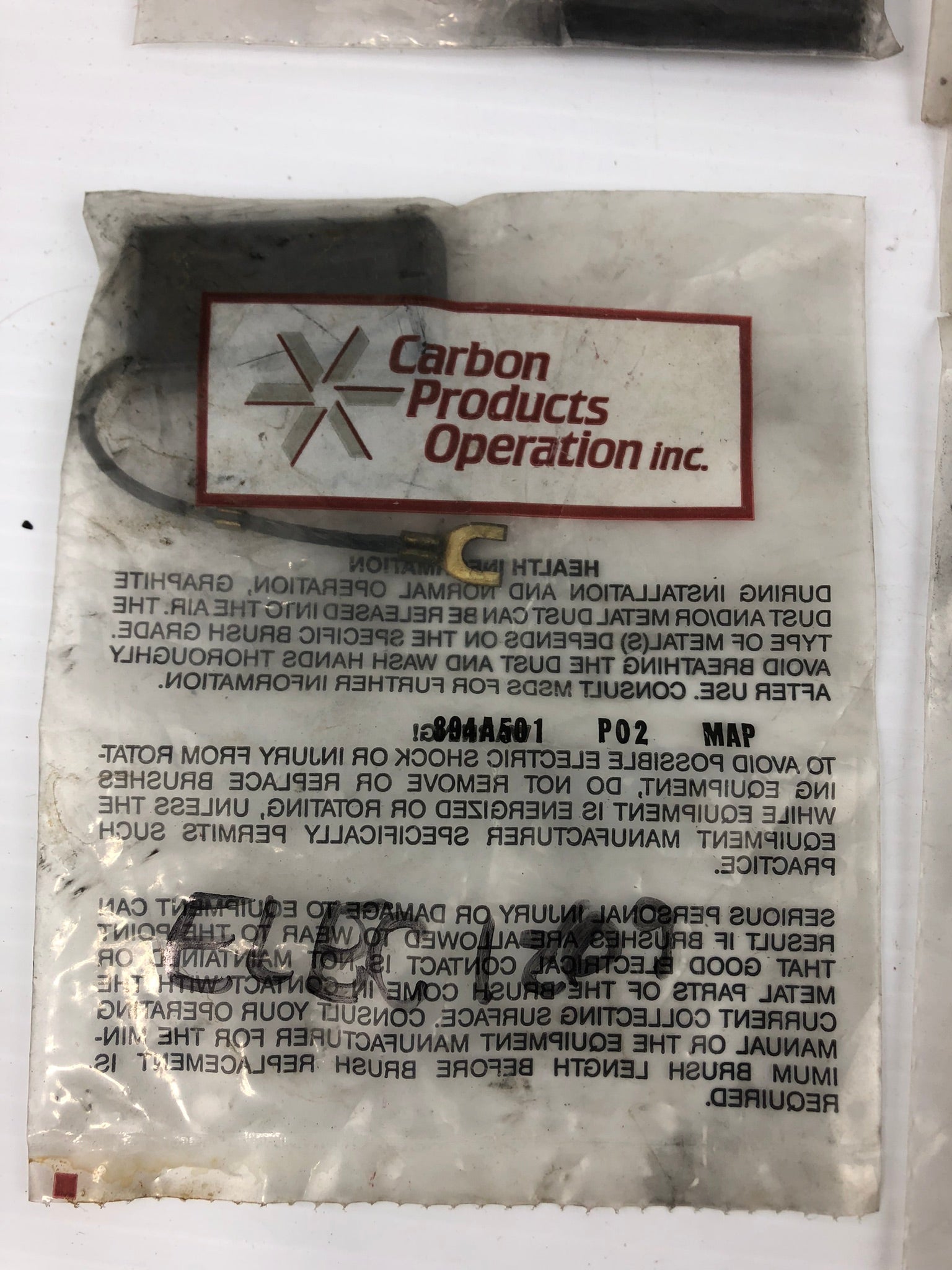 Carbon Products Corp 894A501 Motor Brush - Lot of 7