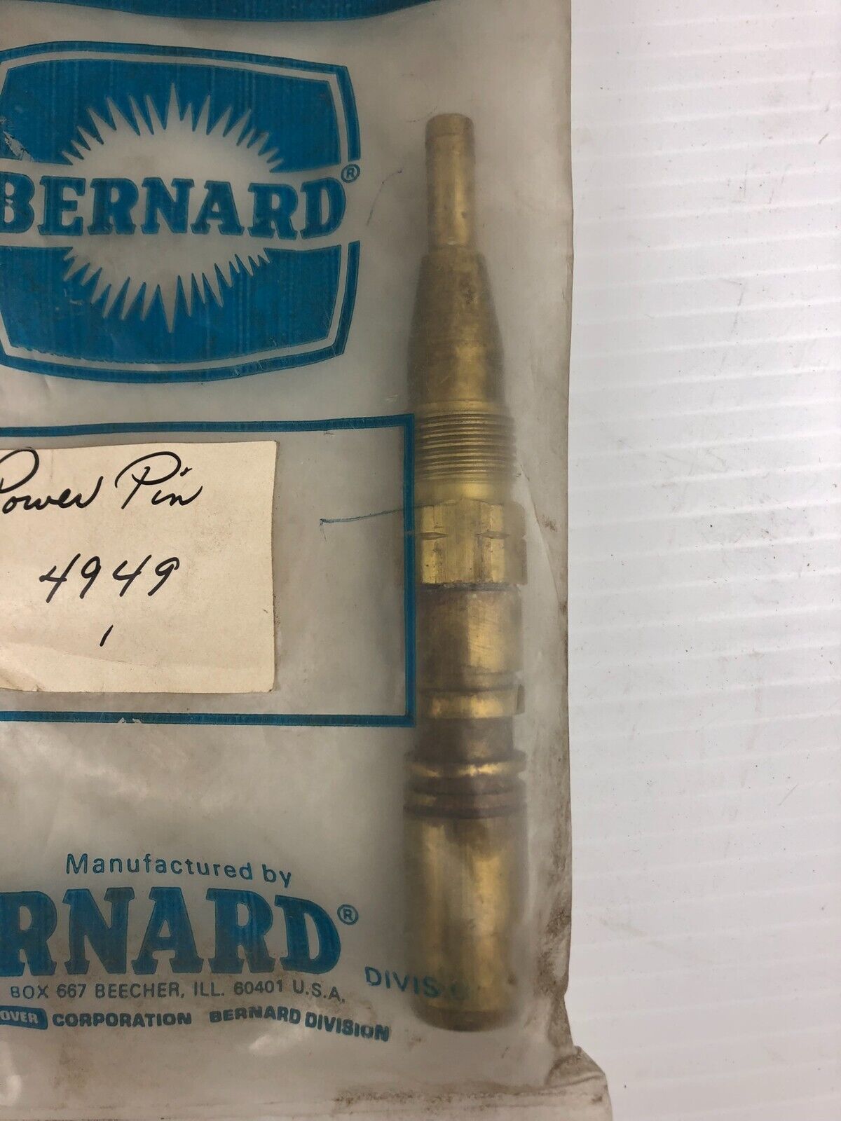 Bernard 4949 Power Pin