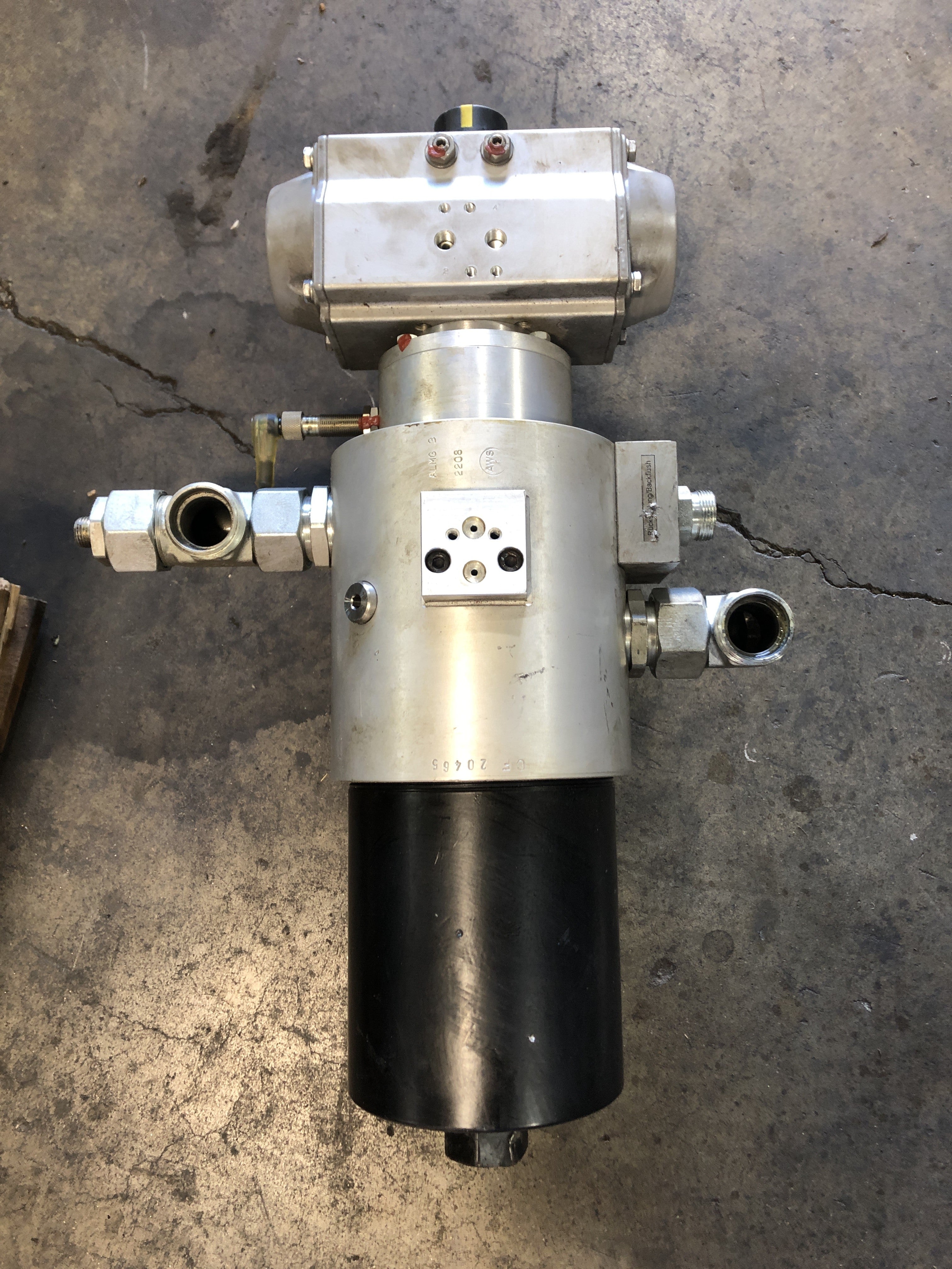 Hydac RF4-1-EPT4-AAE-0-1-16-1/KMS50-2403455 Backflushing Filter F05F07-N-DS-14A