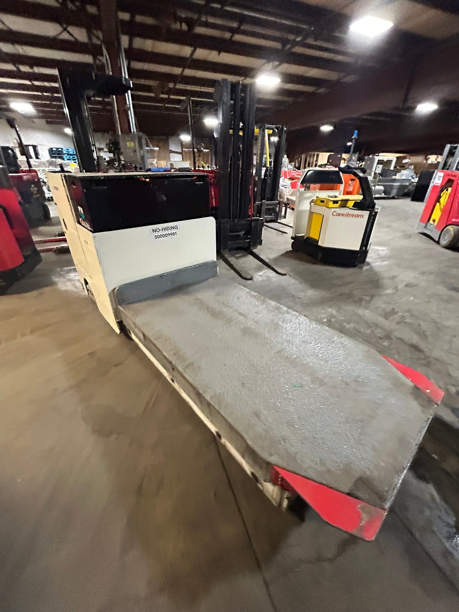 BPR Rico PLRDD100 Platform Electric Stand-Up Lift Truck 10,000 Lb. Type E 36V