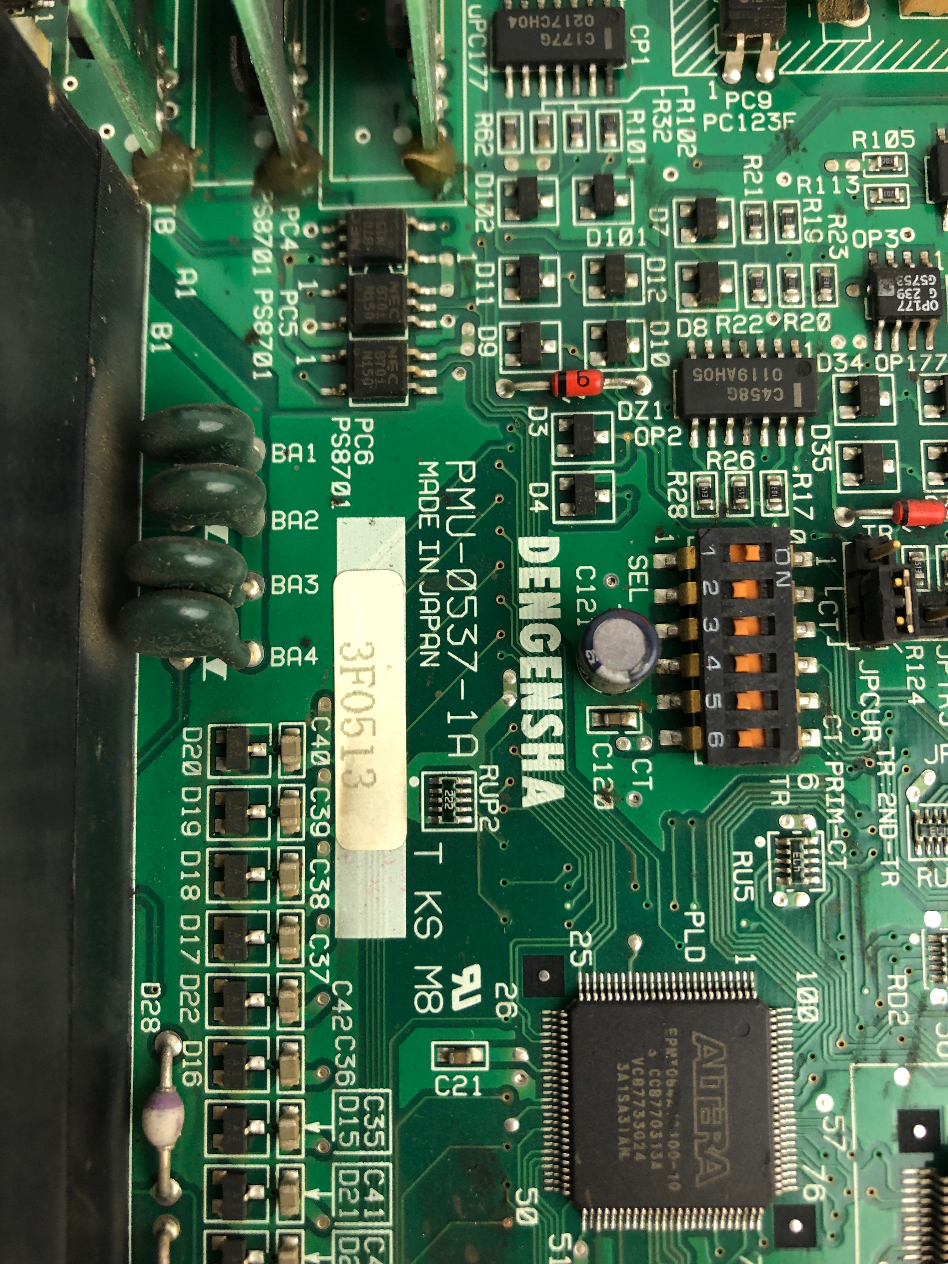 Dengensha PMU-0537-1A Circuit Board