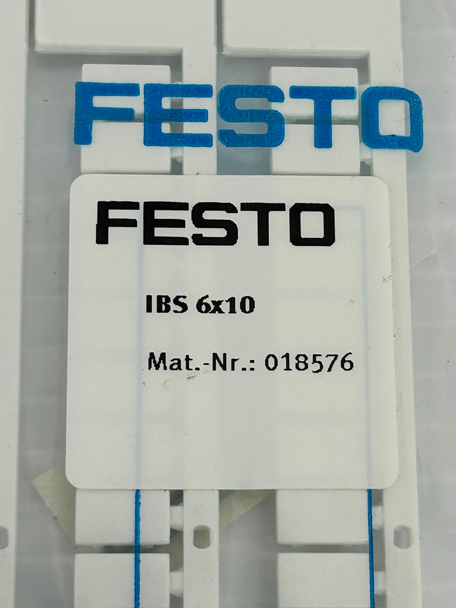 Festo IBS 6X10 Inscription Label 18576 - Lot of 19