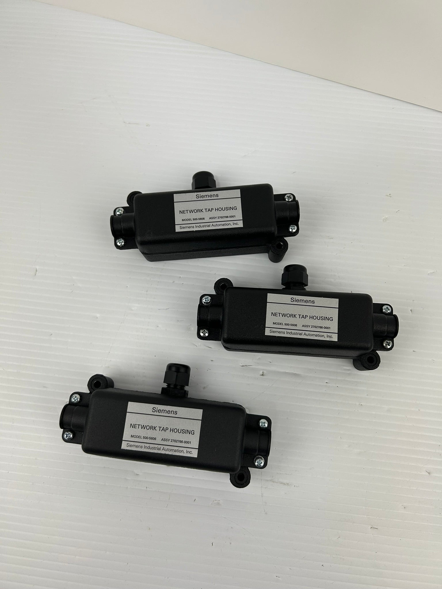 Siemens 500-5606 Network Tap Housing ASSY 2702766-0001 - Lot of 3