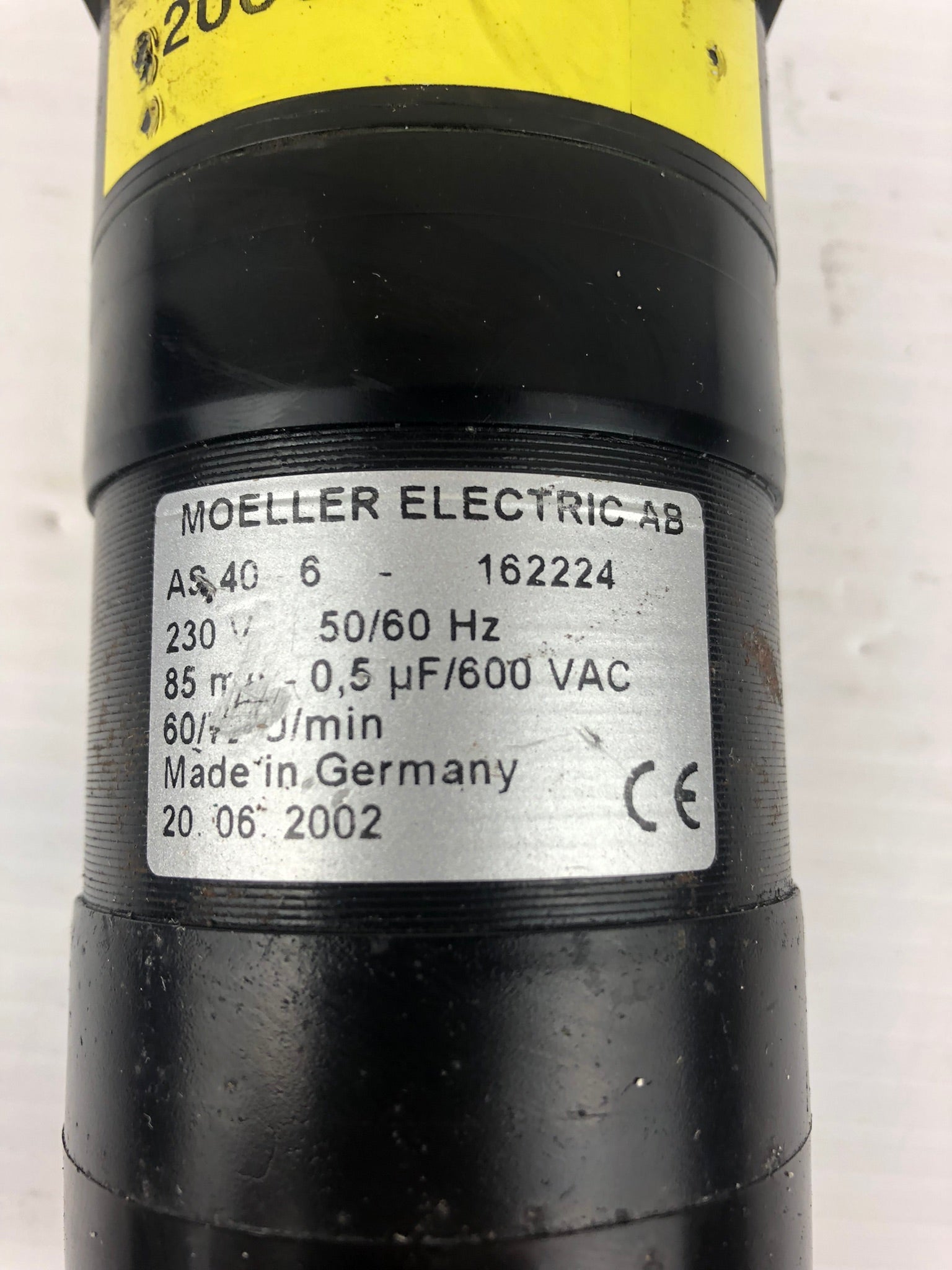 Moeller Electric AS40 6-162224 Servo Motor Encoder 230V 50/60Hz