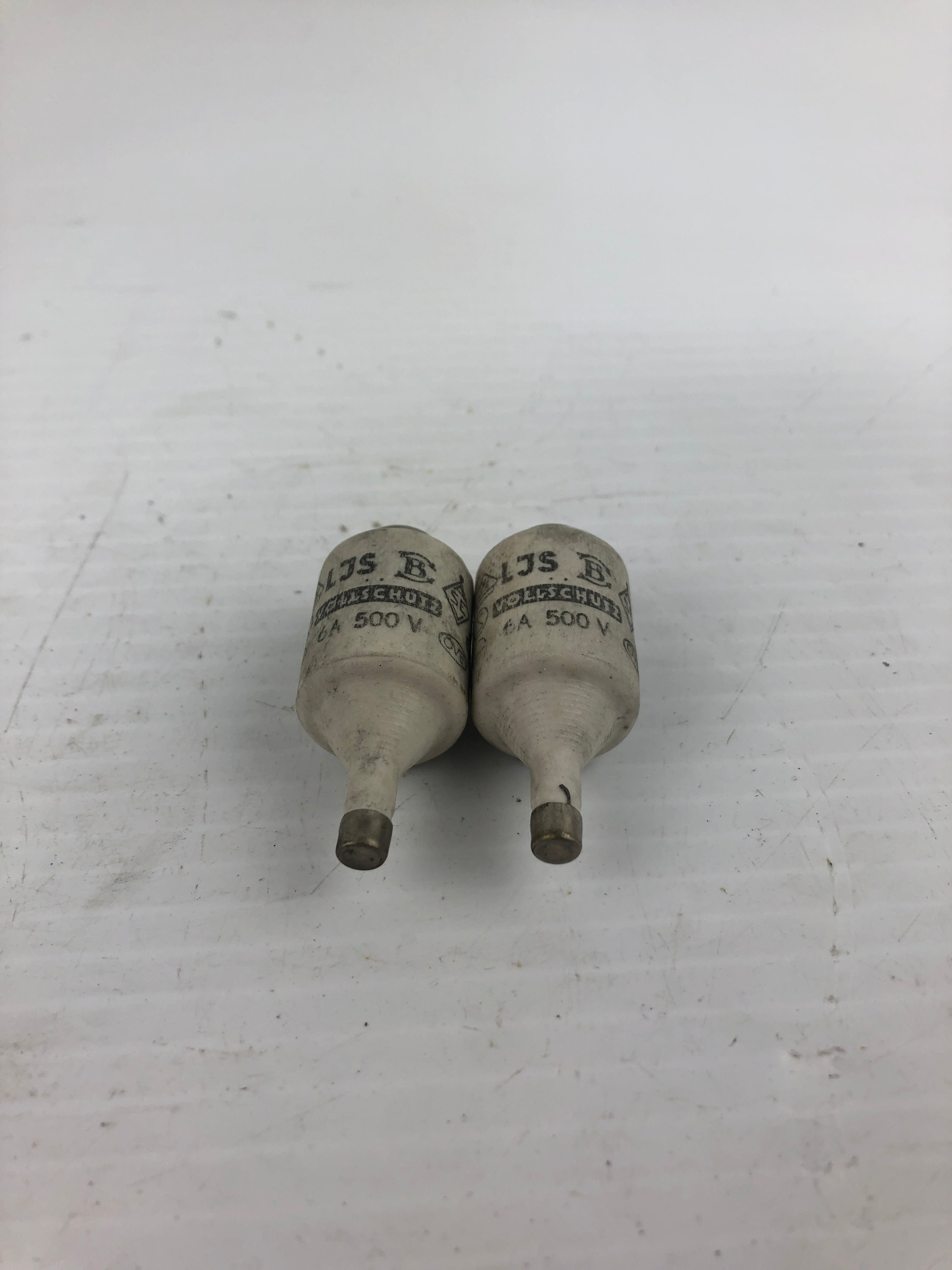 LJS Vollschutz Fuses 6A 500V - Lot of 2