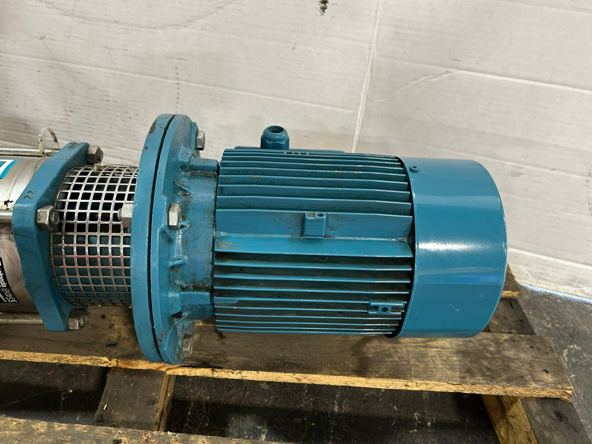 Calpeda MXV 25-214-60/C Vertical Multistage Pump 5.5HP 460V 3PH M112 V1-4T Motor
