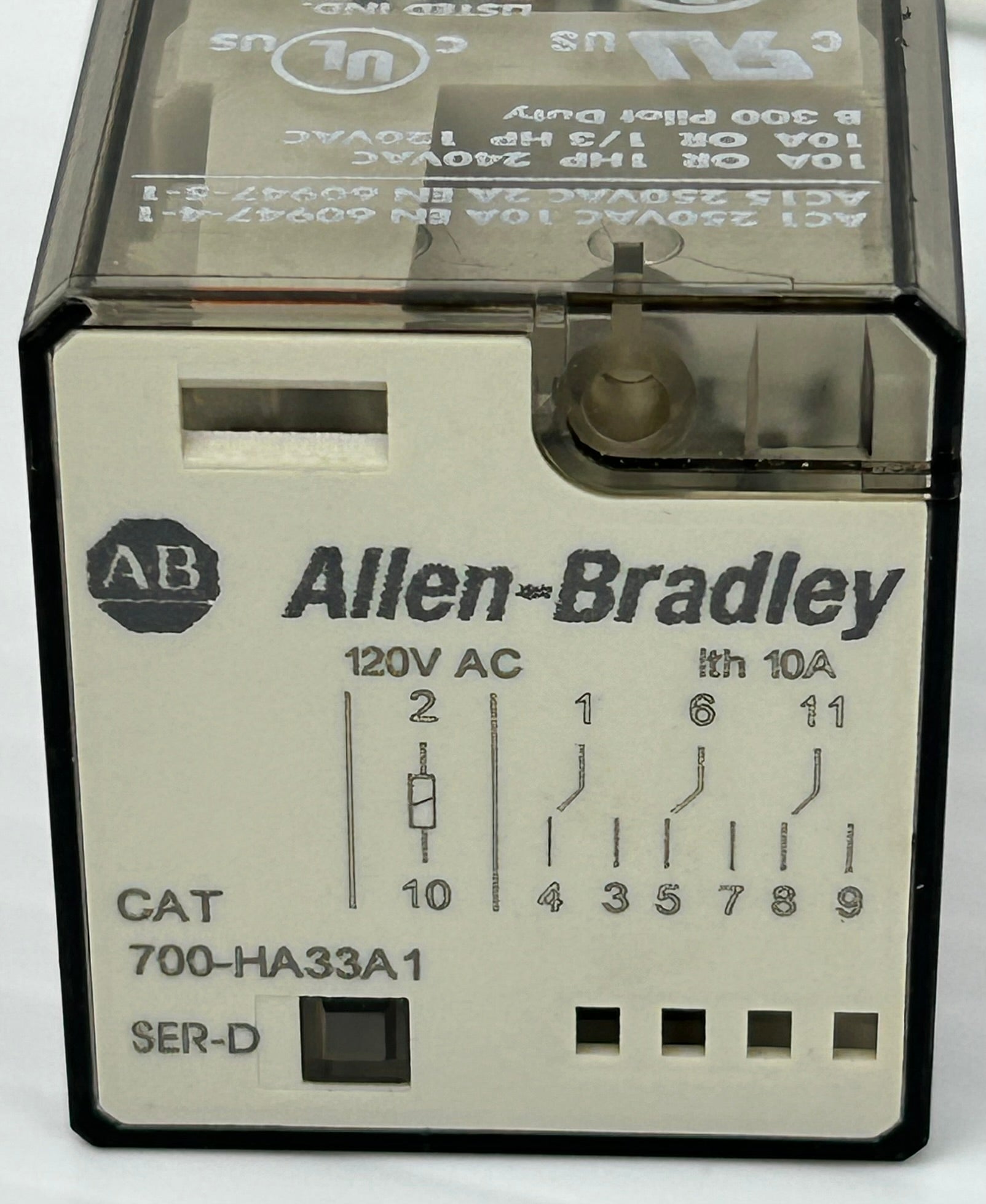 Allen-Bradley 700-HA33A1 Relay Series D 250VAC - Lot of 3