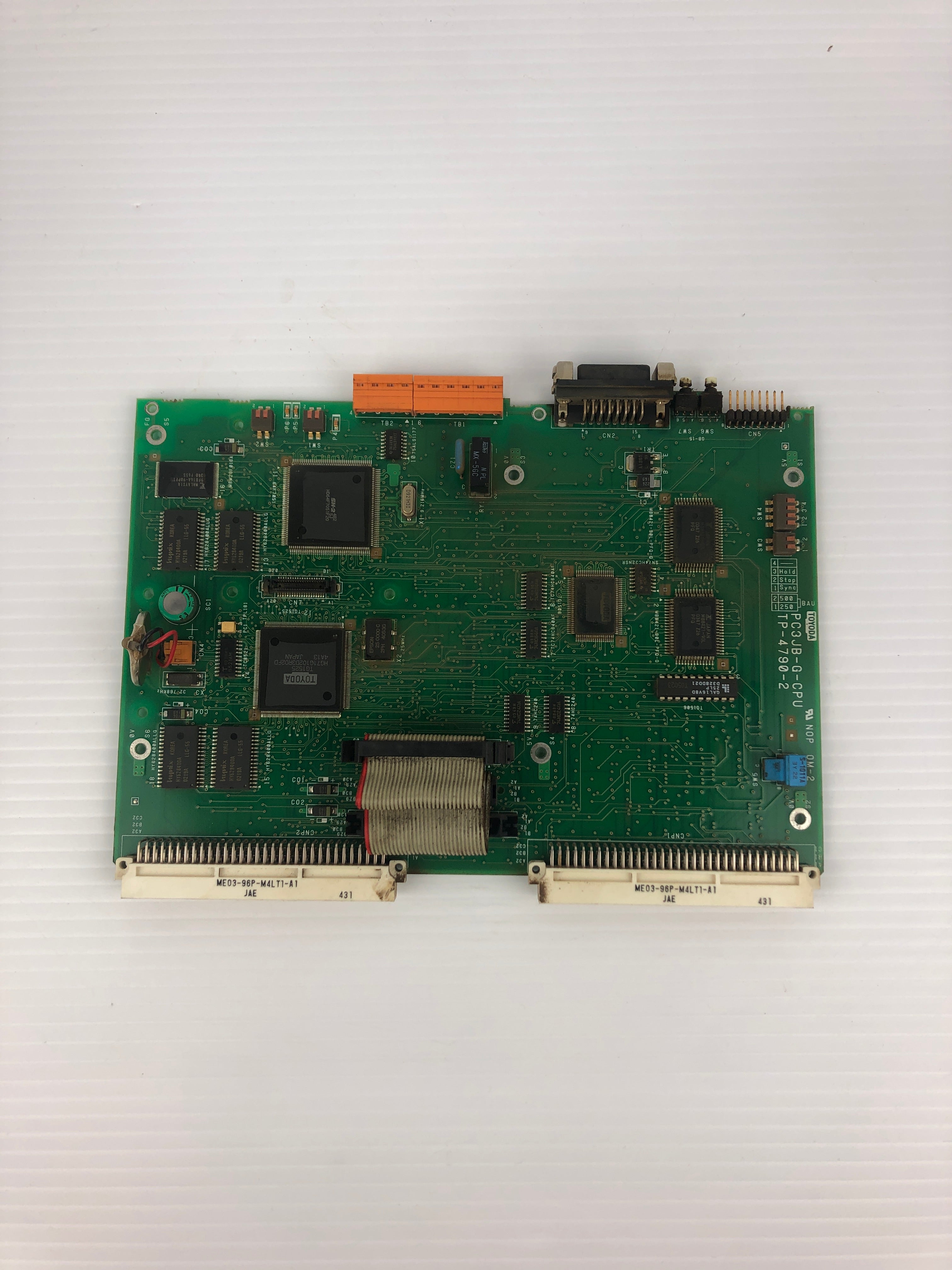 Toyoda PC3JB-G-CPU Circuit Board TP-4790-2 180kW 24VDC Toyopuc PC3JB-G