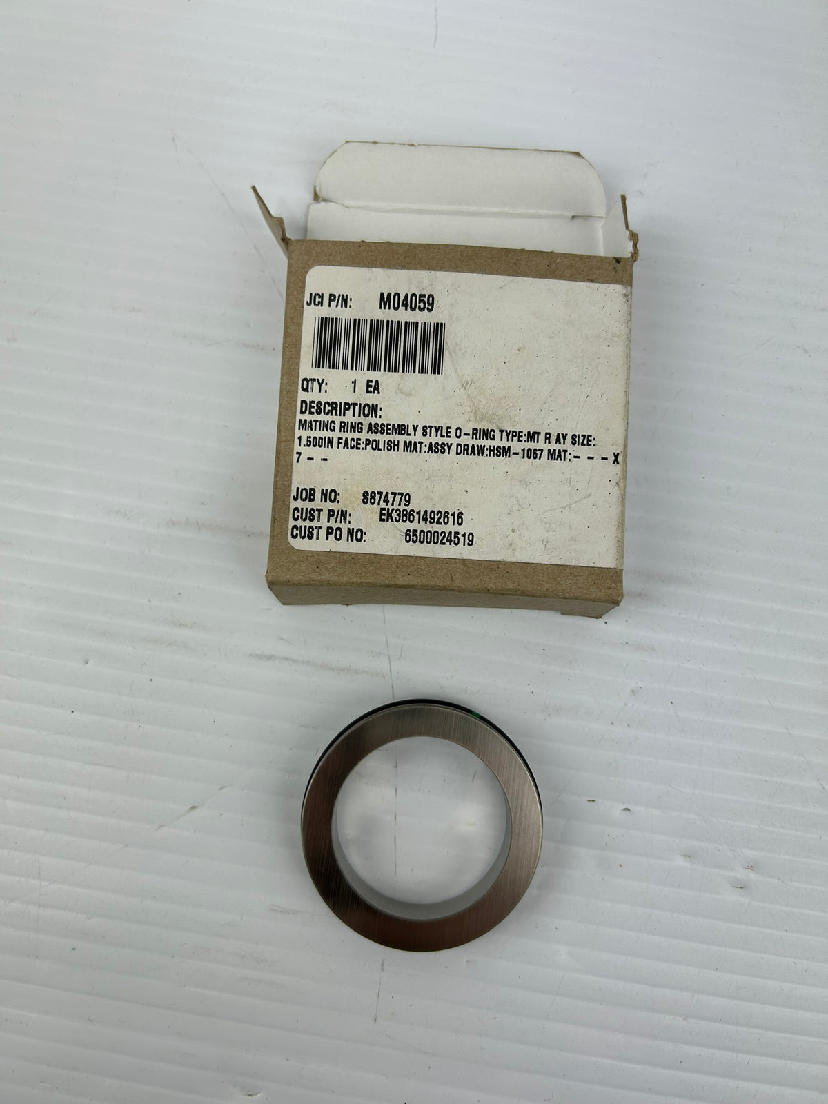 John Crane M04059 Mating Ring Assembly Style O-Ring Type MTRAY 1.5"