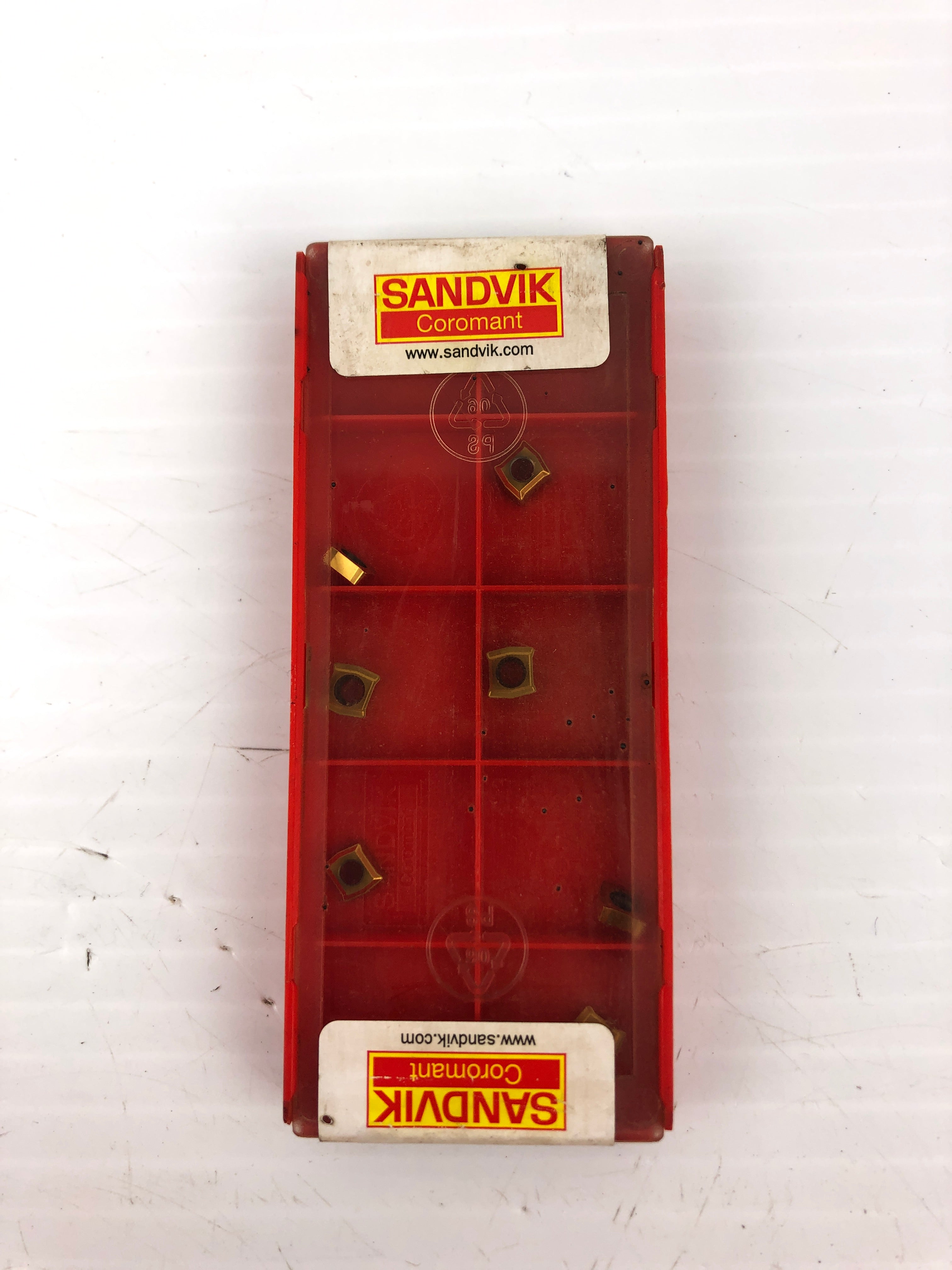 Sandvik LCMX 02 02 04C-53 1020 Carbide Inserts - Lot of 10