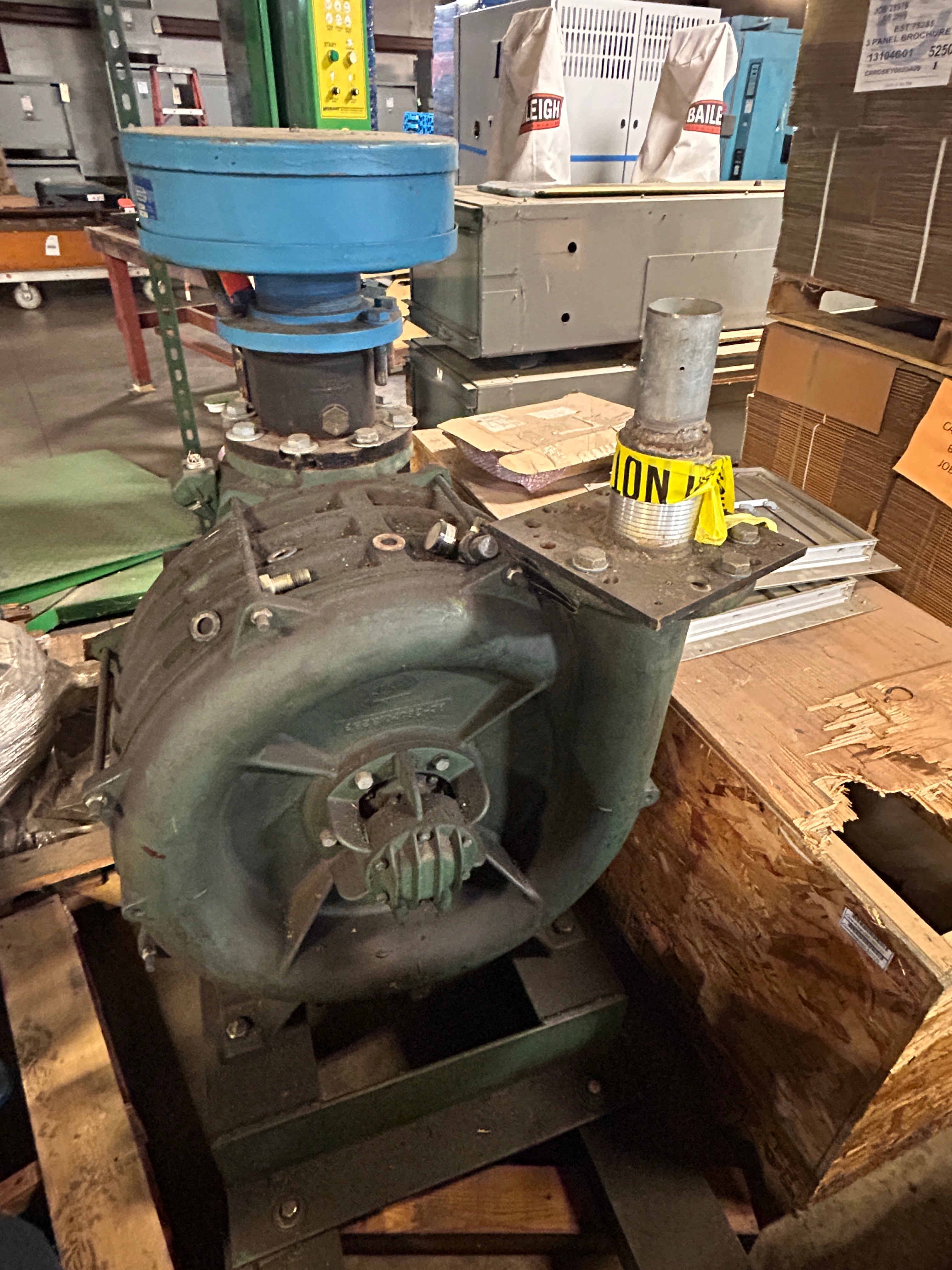 Lamson Blower 554-4-0-AD 871070 25 HP Baldor Motor with Stoddard Silencers F64-5