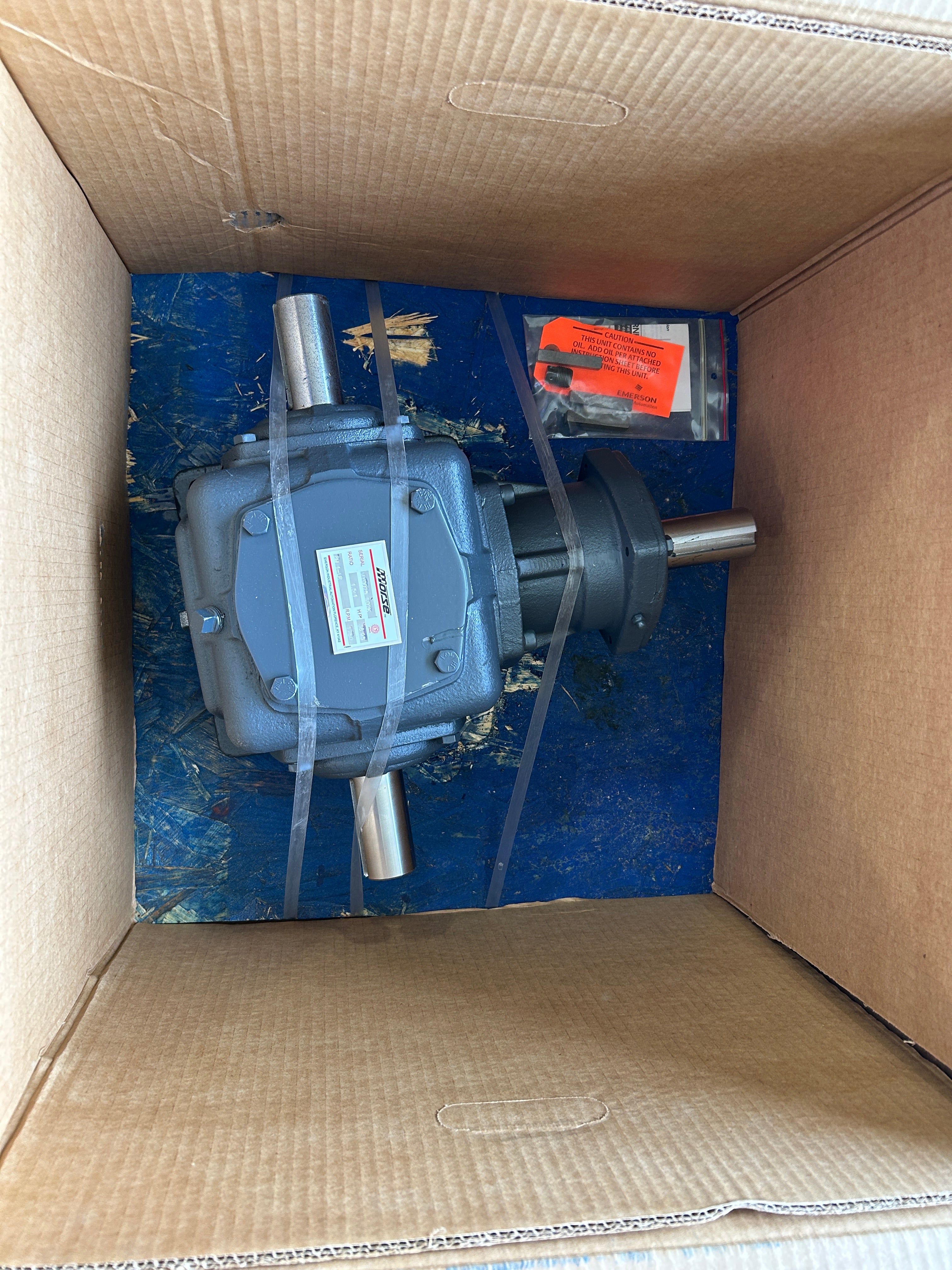 Morse MY0025 Miter Gear Box 8M 1-LR 1.5:1 Ratio 36.95HP 1750 RPM MY0025-S02K