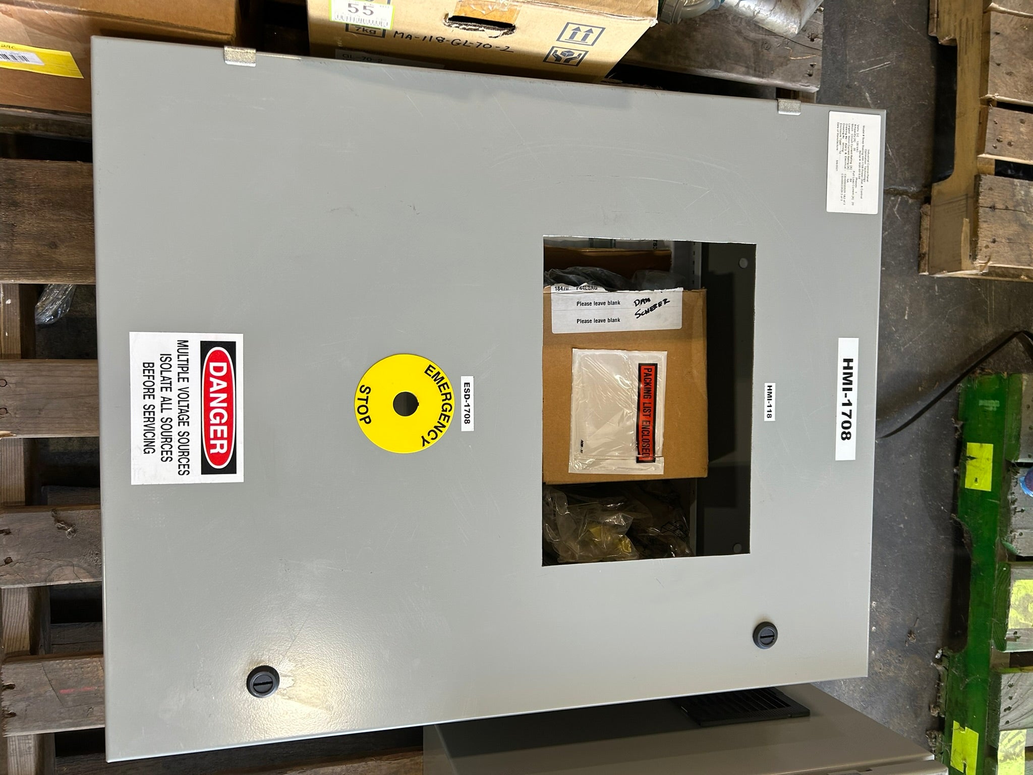 SCE 4284915 Industrial Control Panel Enclosure SCE-30EL2410LP 30"x 24"x10"