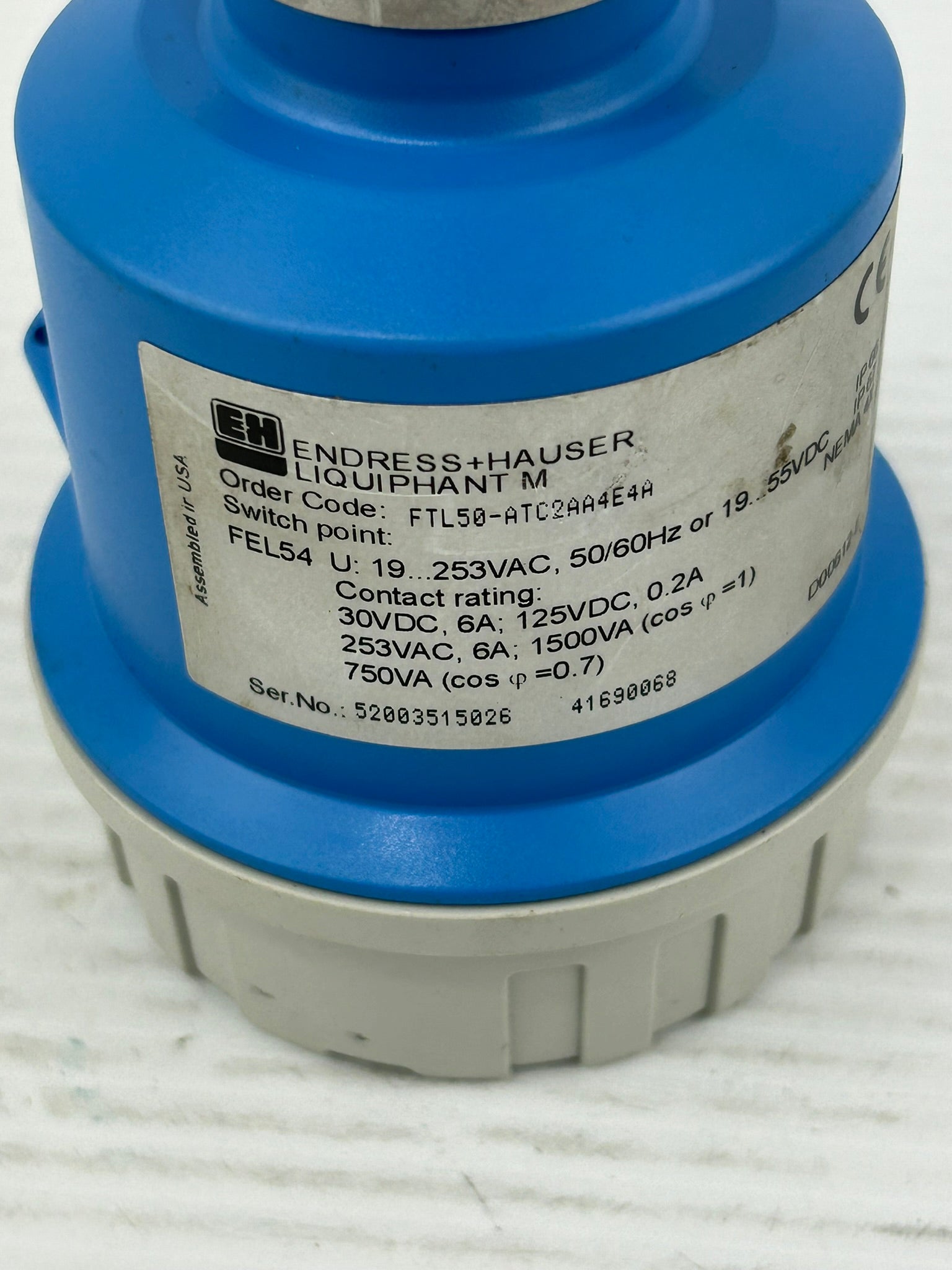 Endress+Hauser Liquiphant M FTL50-ATC2AA4E4A Sensor