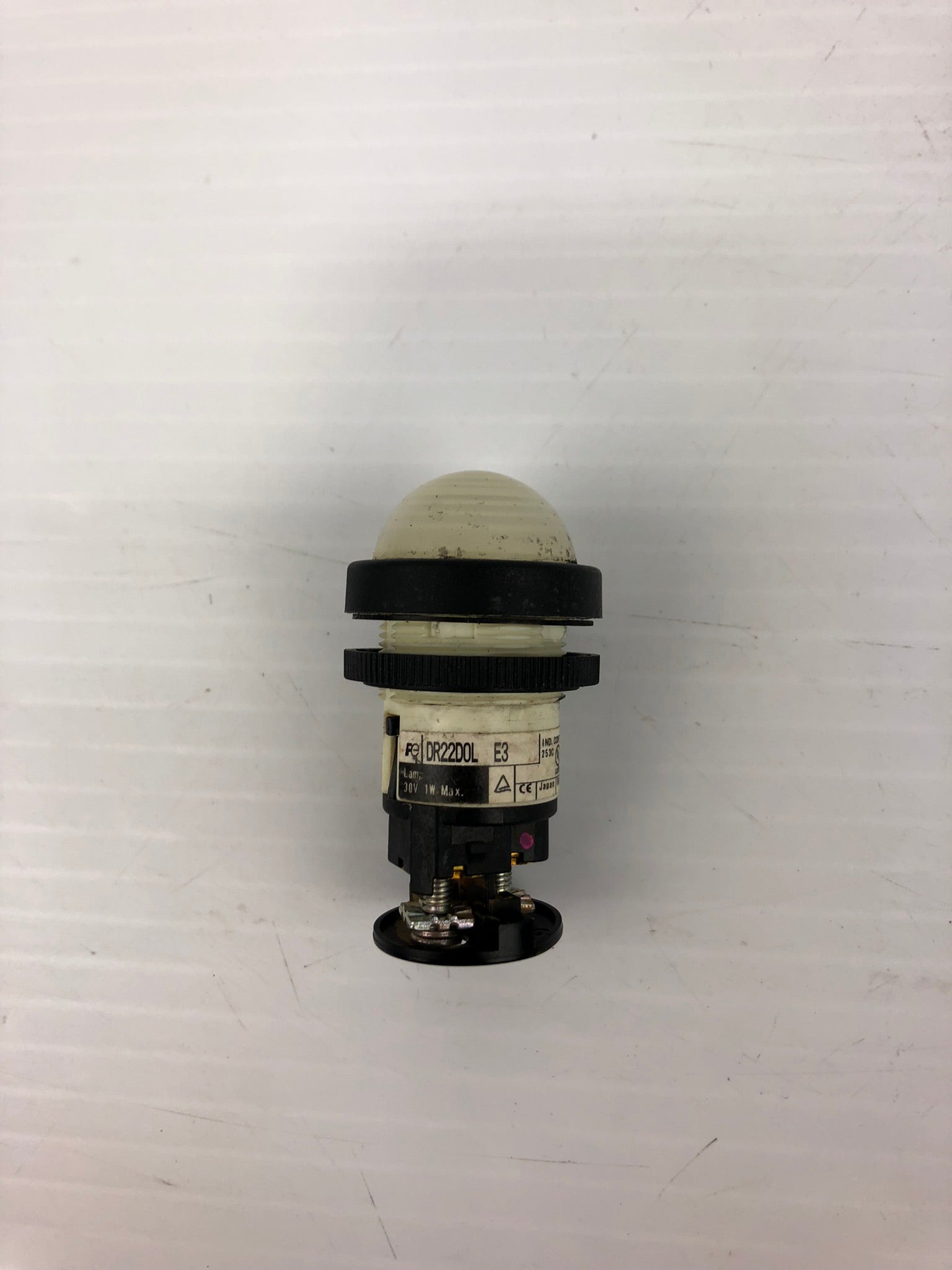 Fuji Electric DR22D0L White Indicator Light 30V 1W