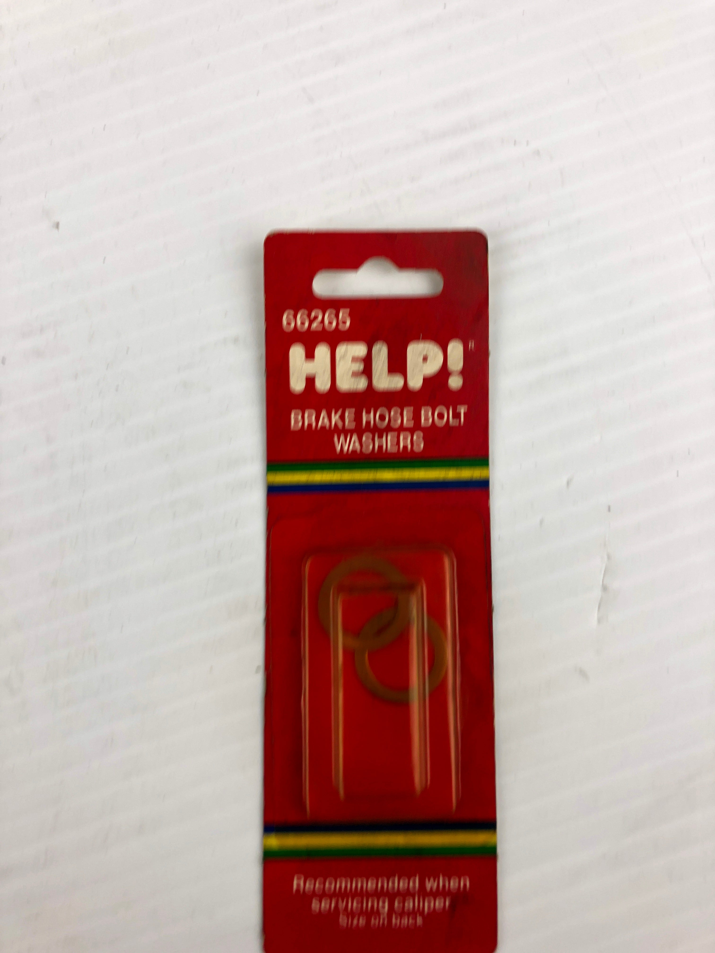 HELP! 66265 Brake Hose Bolt Washers