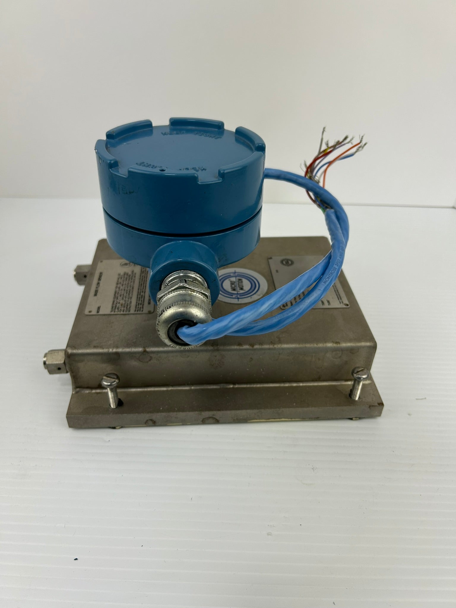 Micro Motion DS012S100SU Mass Flow Sensor Transmitter 08299