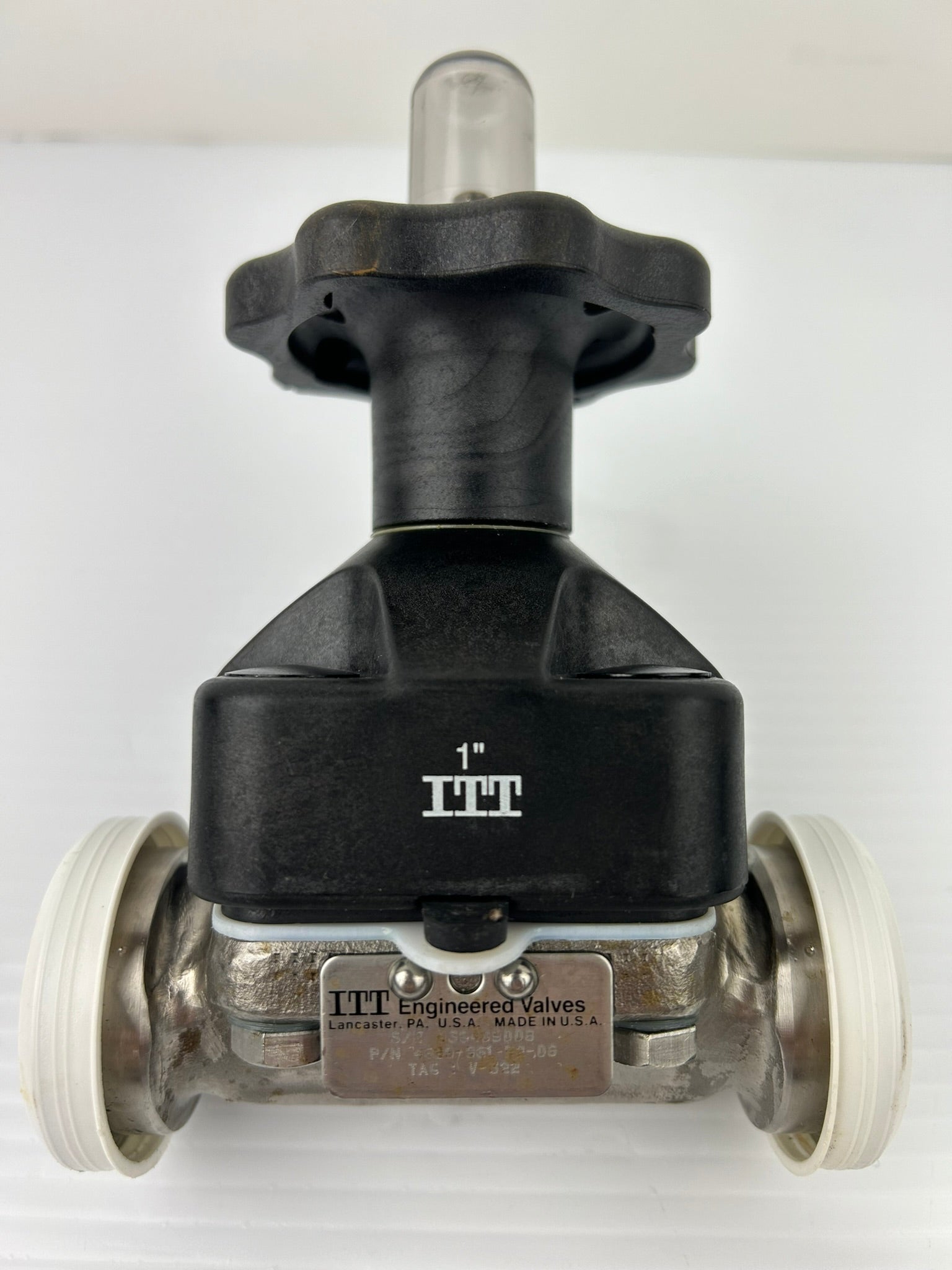 ITT 4699-961-R2-08 Pure-Flo 2-Way Valve 1" 1-ITT 5FE 316L