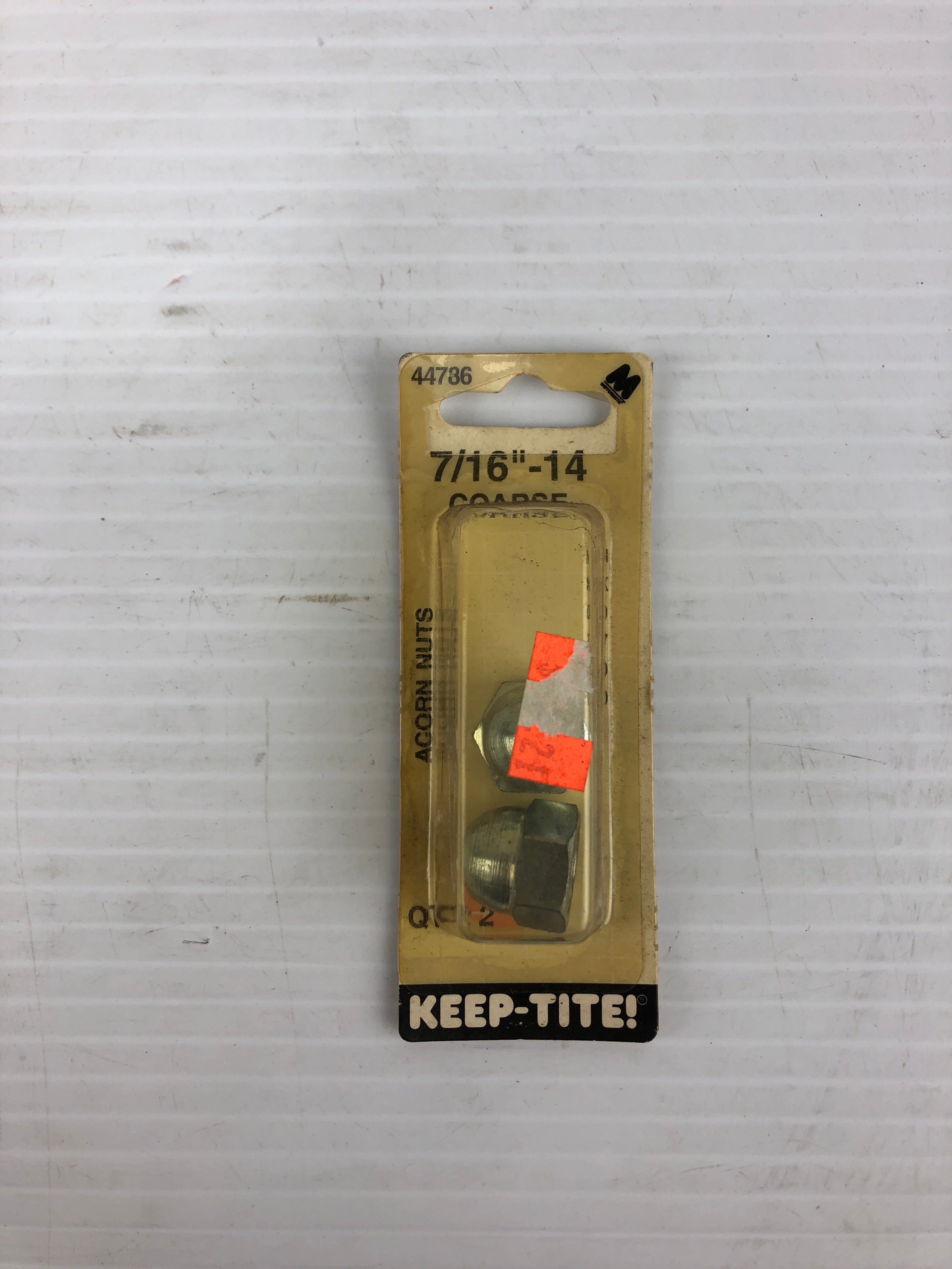 Motormite 44786 Acorn Nuts 7/16"-14 Coarse - Pack of 2