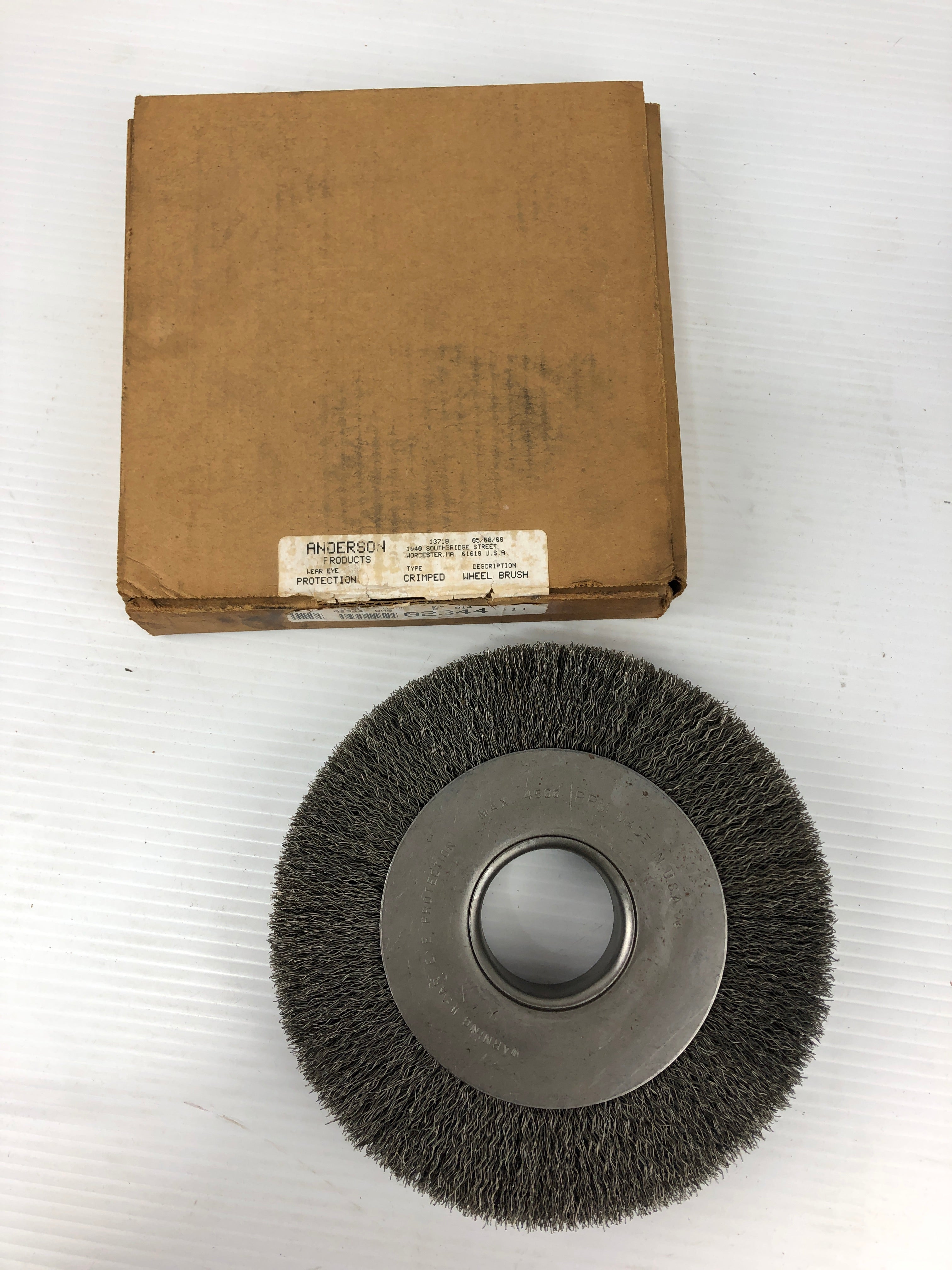 Anderson 02344 Wire Wheel 4500RPM 8"