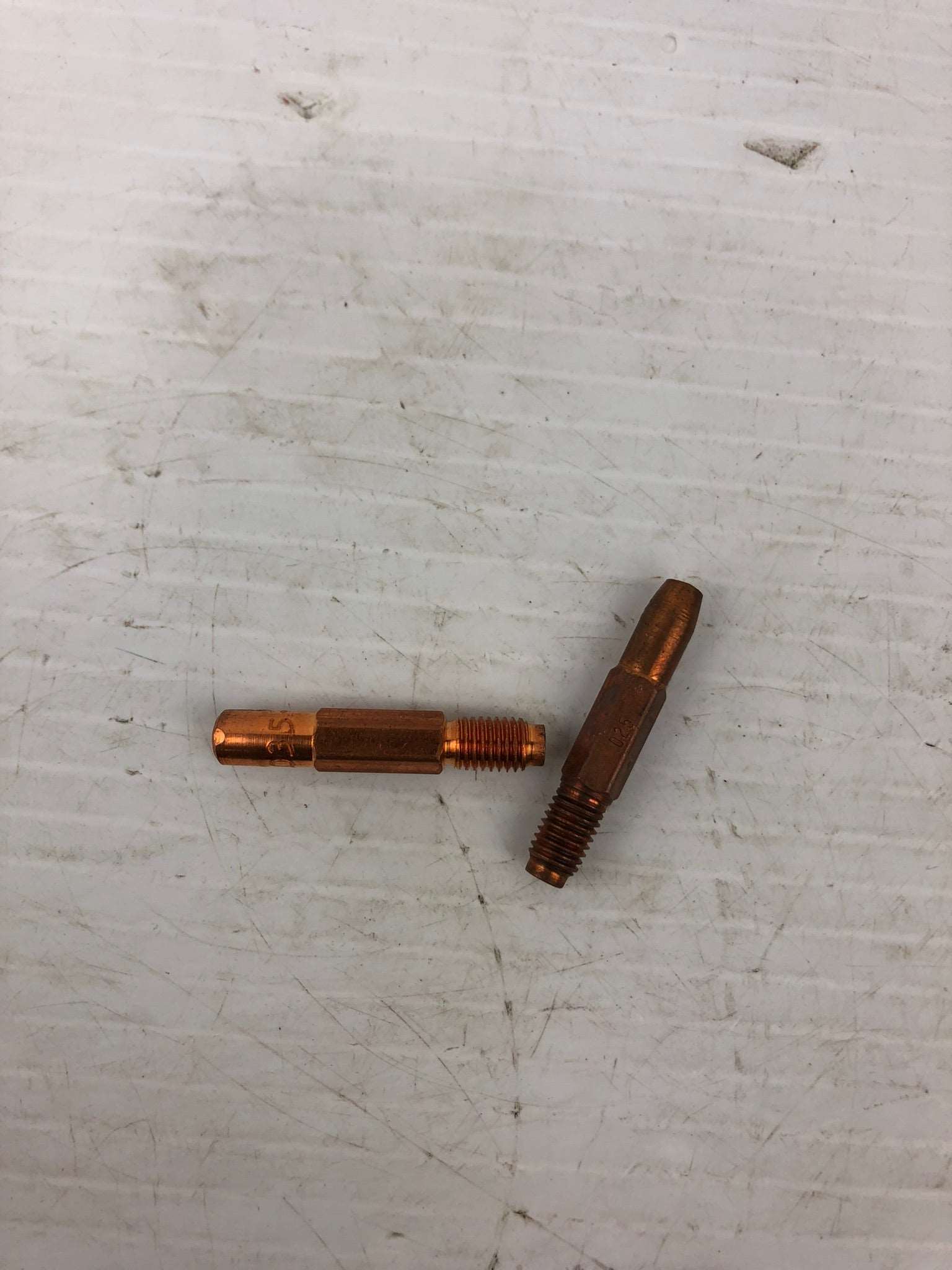 .035 & .025 Welding Contact Tip - Lot of 2