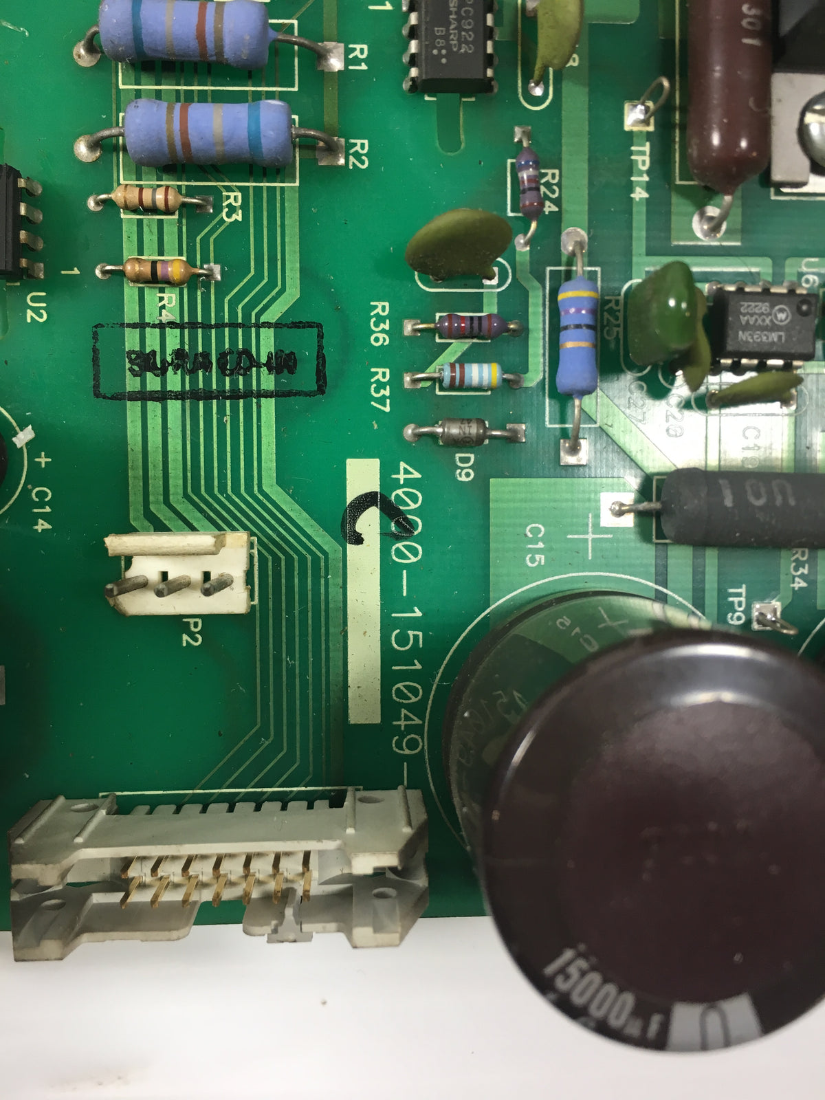 Powertec Driver Board 4000-151049-C PC Board 6 Amp