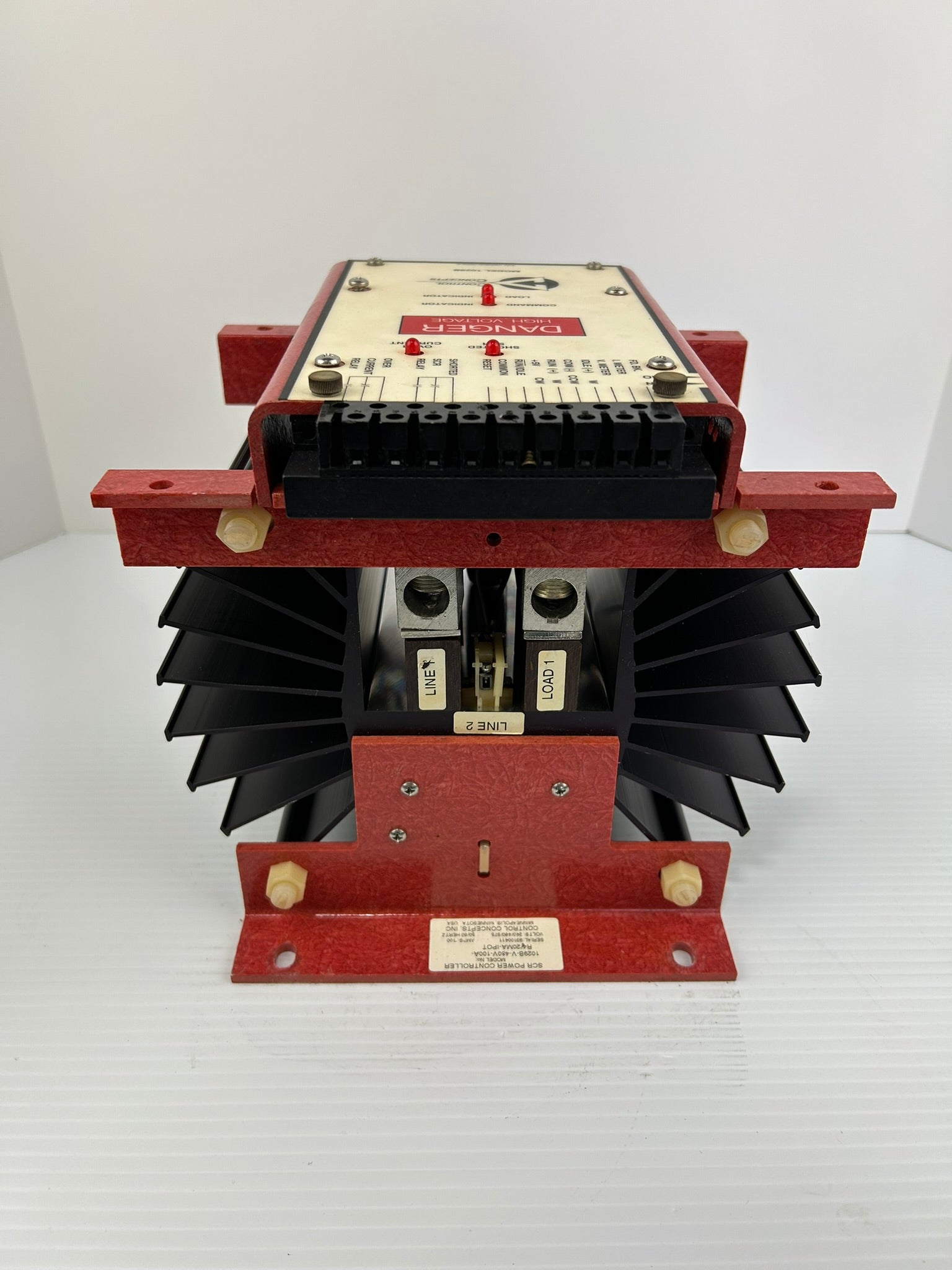 Control Concepts 1029B SCR Power Controller 1029B-V-480V-100A-R4/20MA-IPOT 100A