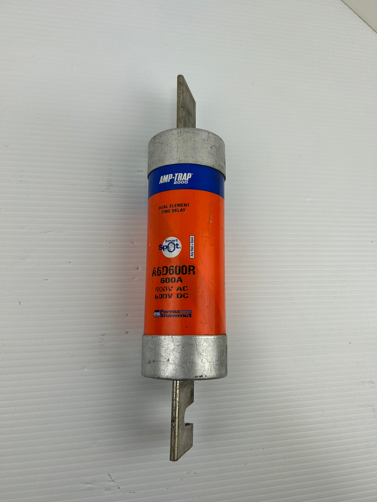 Ferraz Shawmut A6D600R 600A 600V AC/DC Amp-Trap 2000 Class RK1 Time Delay Fuse