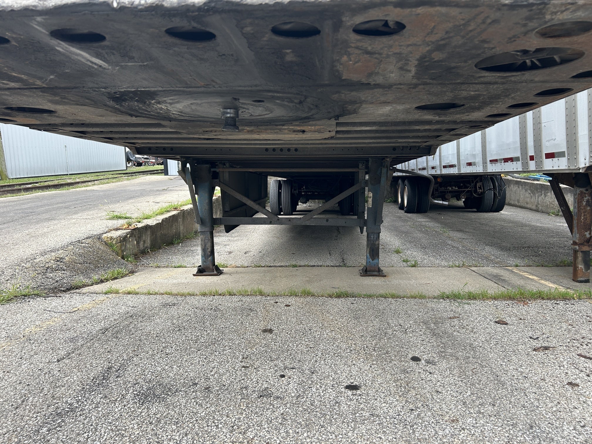 2008 Wabash Dry Van Trailer 53' #594 Title Swing Door Spring 1JJV532W38L106843