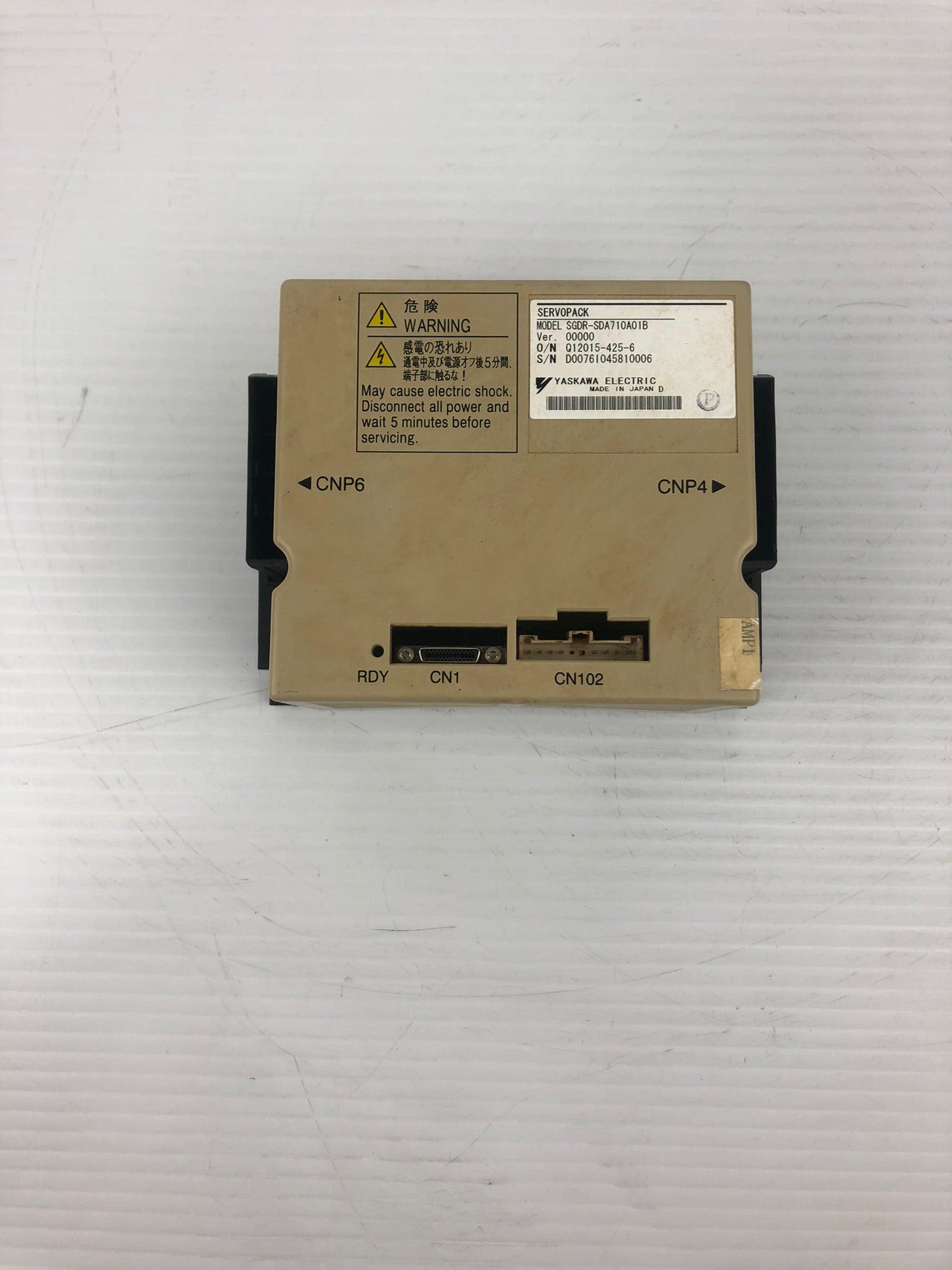 Yaskawa Servopack SGDR-SDA710A01B Servo Driver