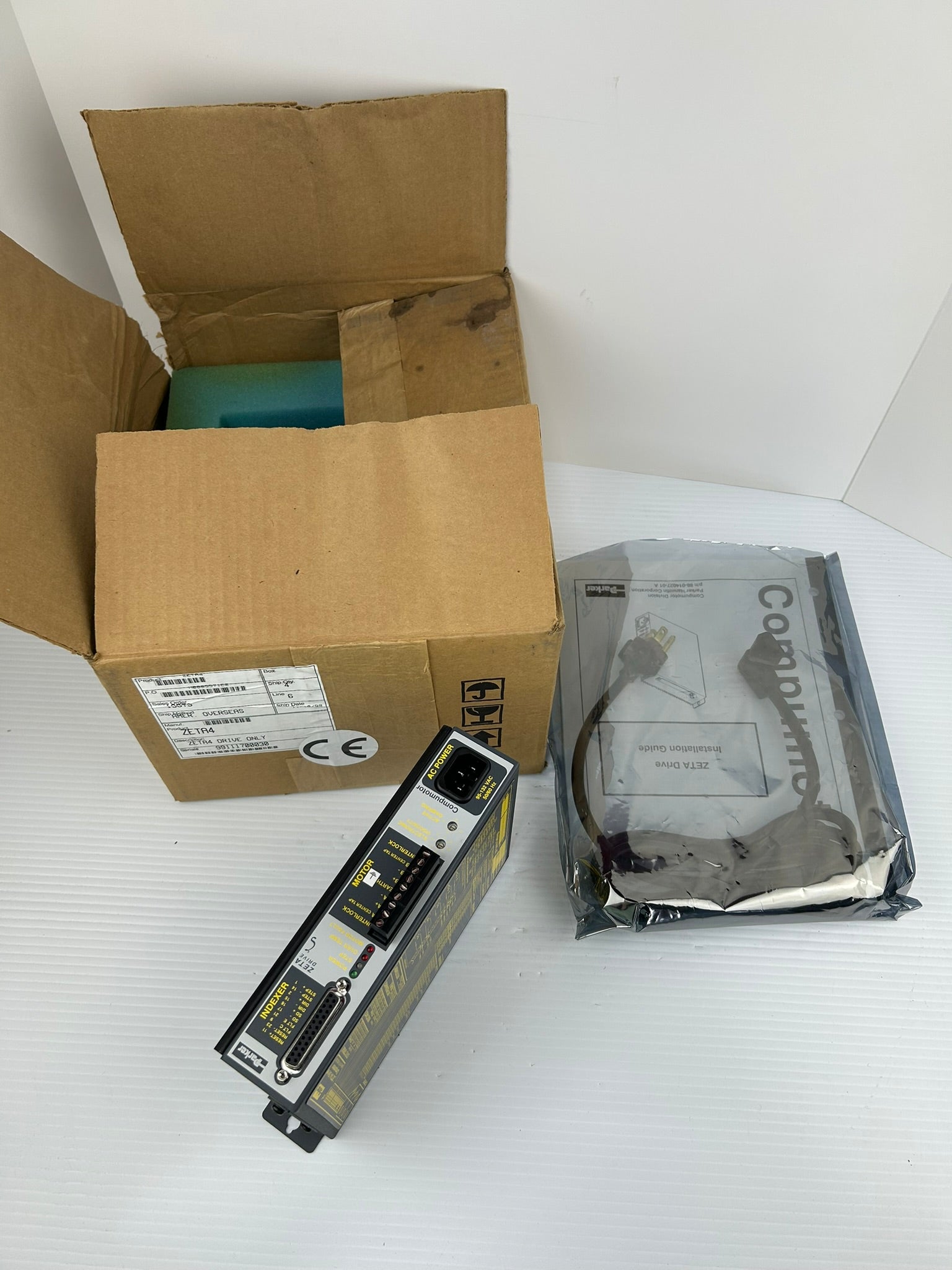 Parker ZETA4 Compumotor Drive 120V 50/60Hz