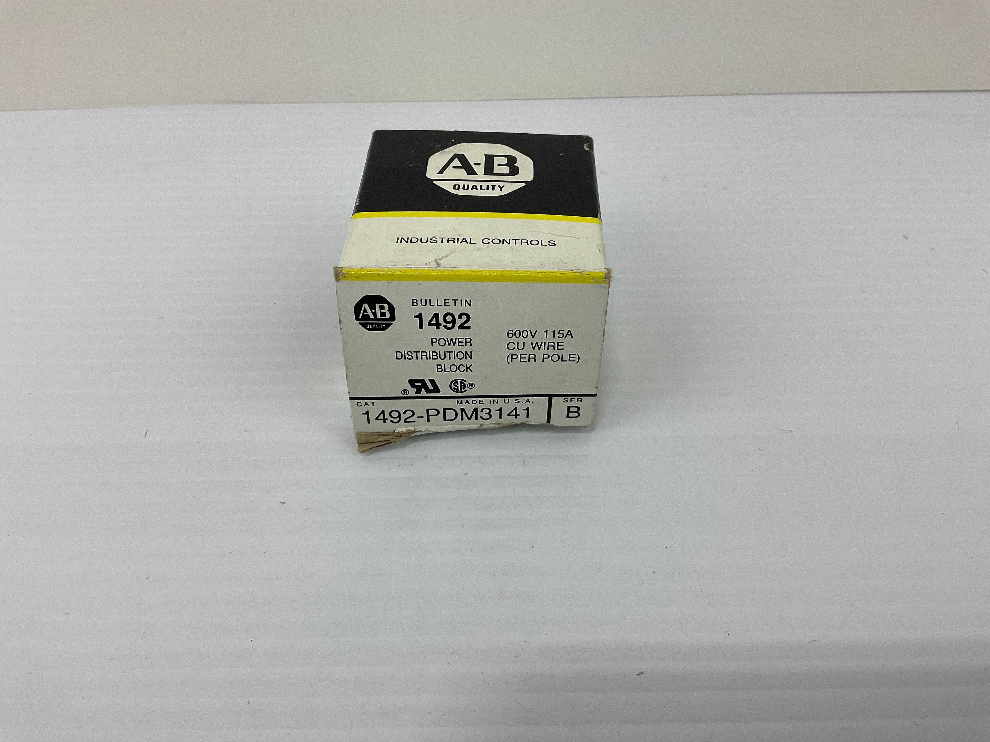 Allen Bradley Power Distribution Block 1492-PDM3141 Series B