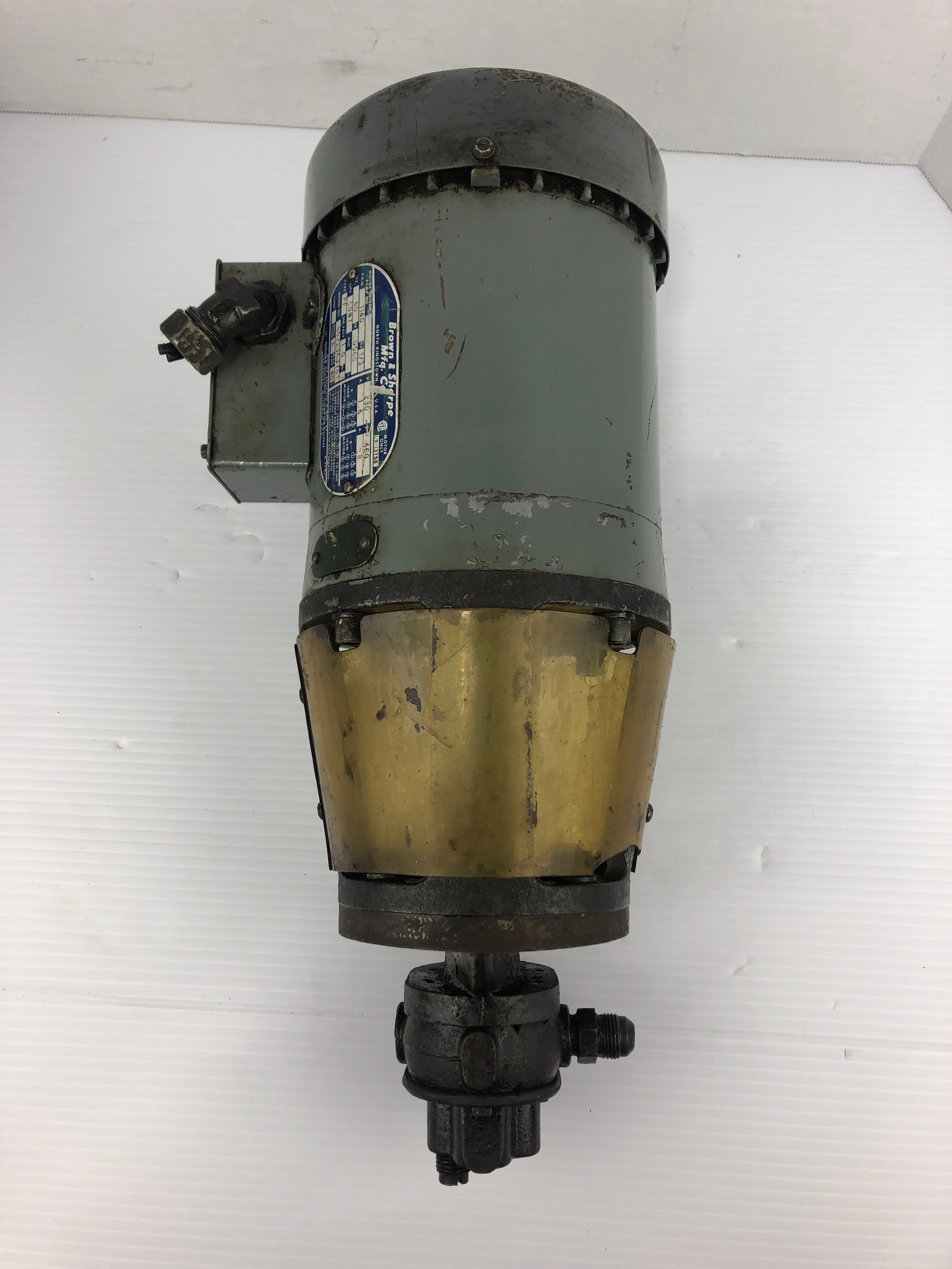 Brown & Sharpe Doerr 602236J761 AC Motor 1/3 HP 1140 RPM 3PH