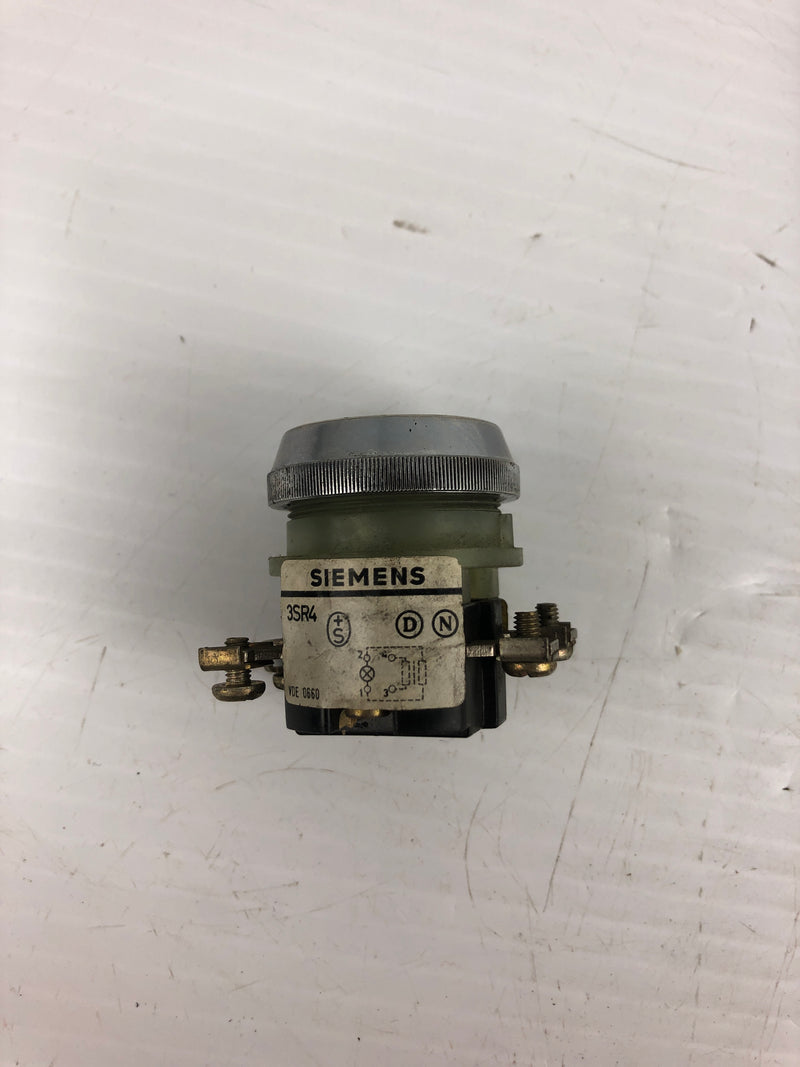 Siemens 3SR4 Pilot Light Switch Indicating Lamp