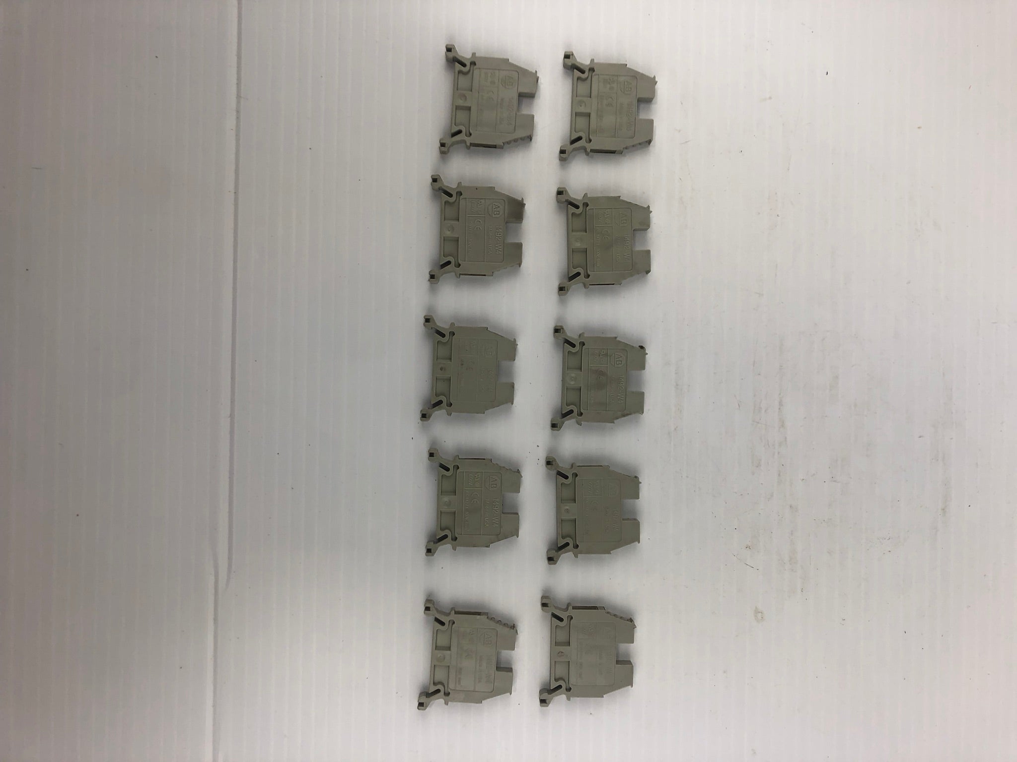 Allen-Bradley 1492-W4 Terminal Block (Lot of 10)