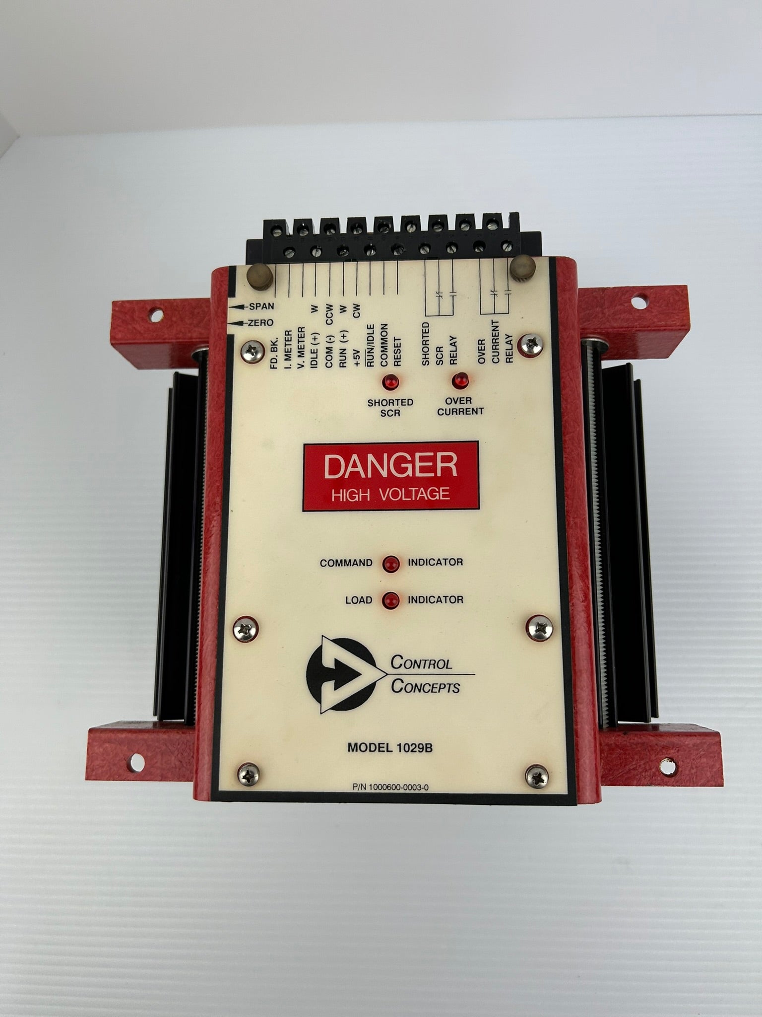 Control Concepts 1029B SCR Power Controller 1029B-V-480V-100A-R4/20MA-IPOT 100A