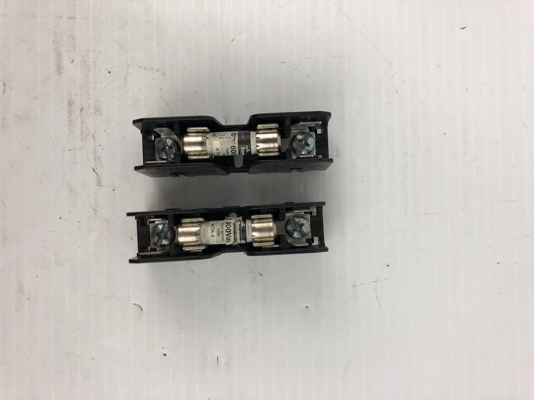 Bussmann BMM603-xSQ Fuse Holder with KTK-5 Fuse