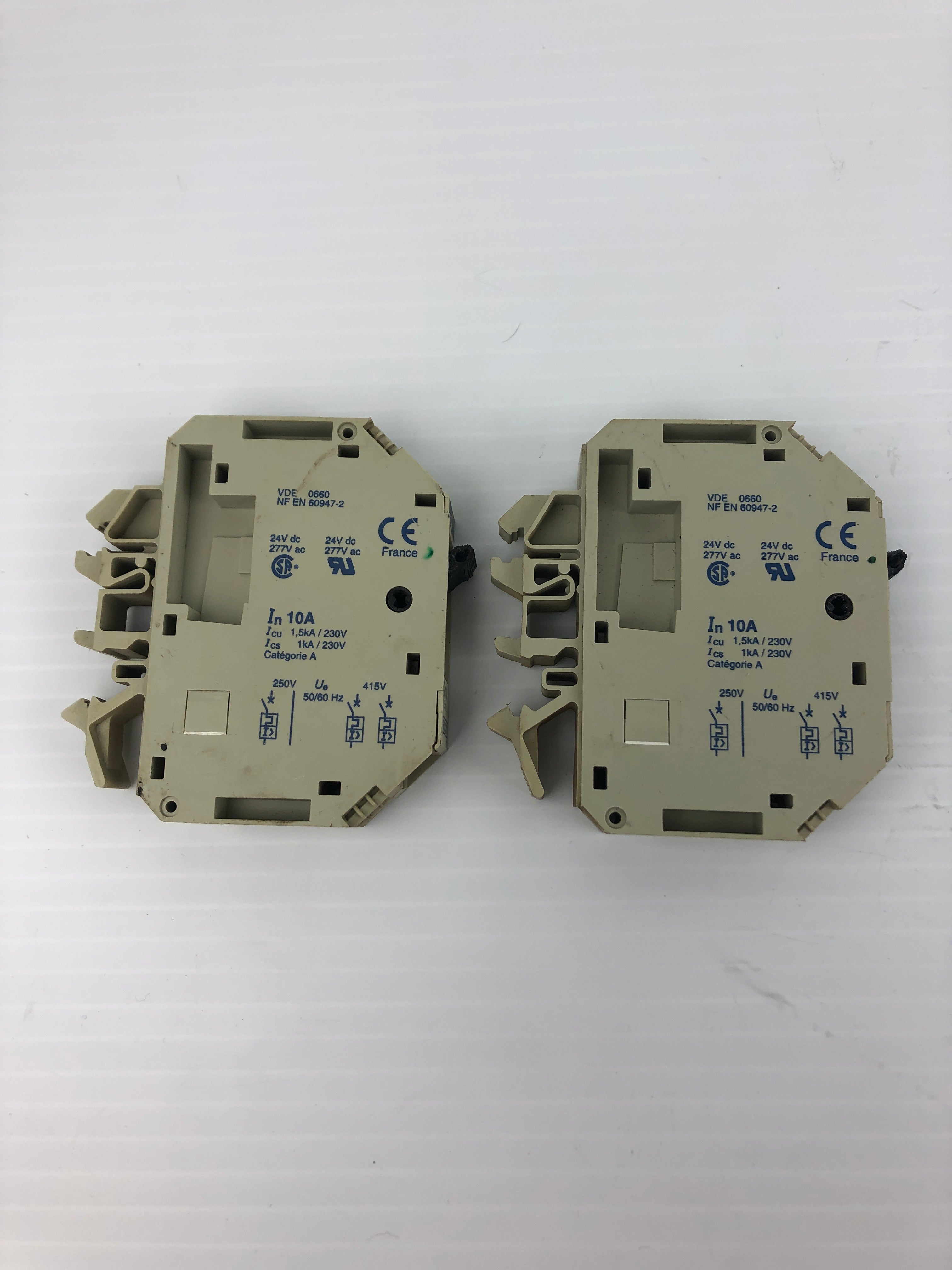 Telemecanique GB2-CB16 Circuit Breaker 10 Amp - Lot of 2