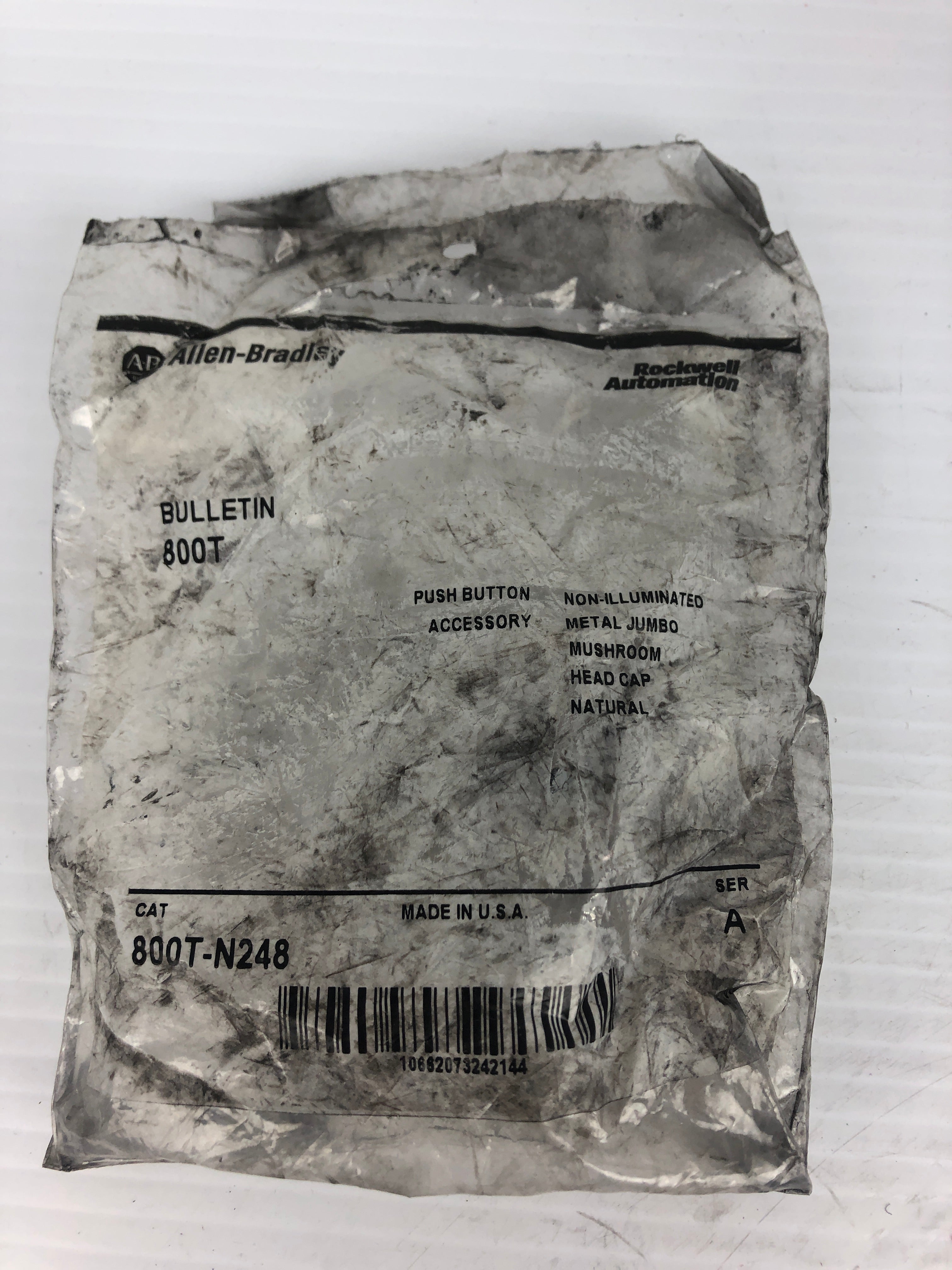 Allen Bradley 800T-N248 Push Button Accessory Ser. A