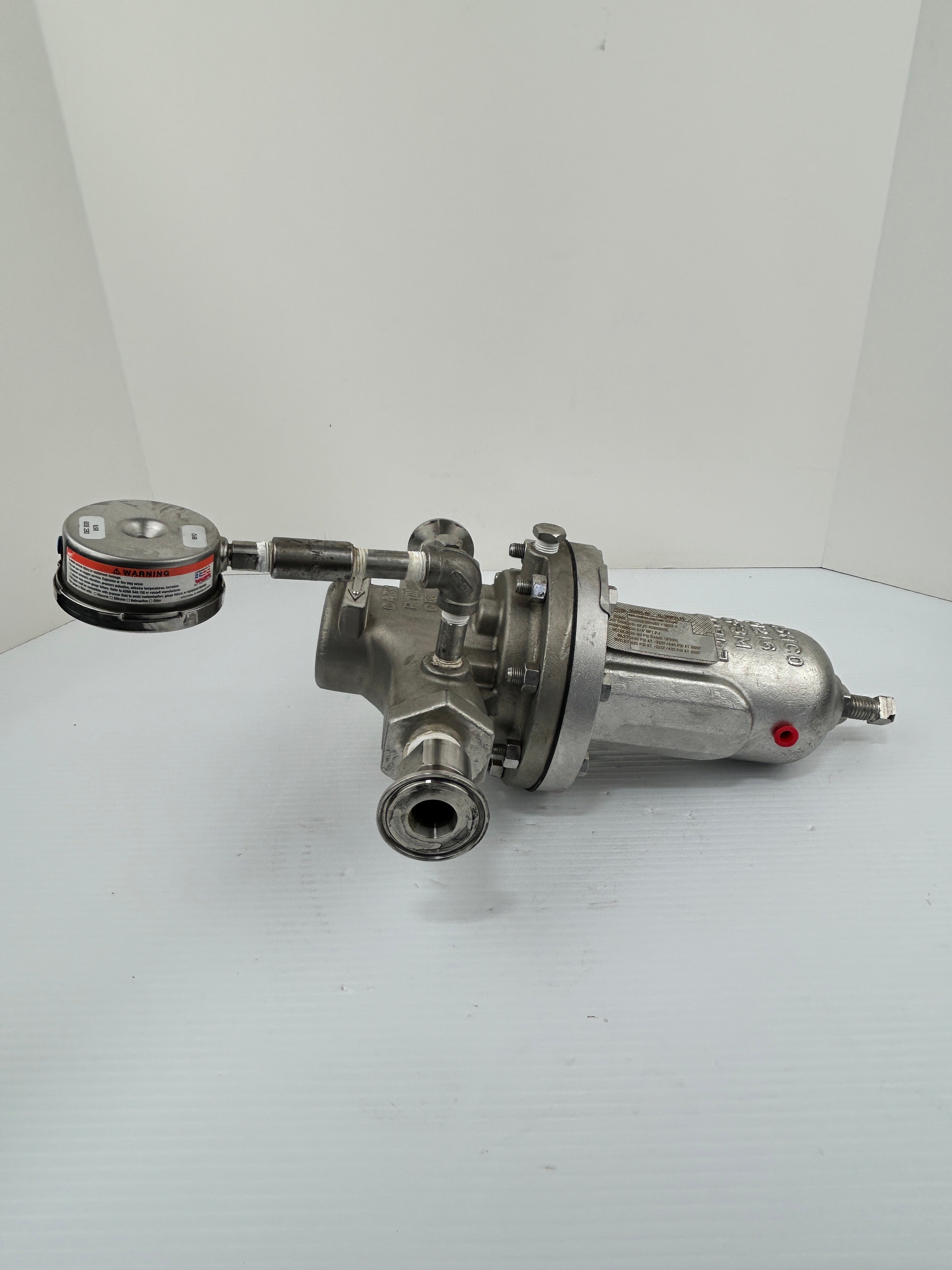 Cashco DA1 CF3M Pressure Regulator 3/4" NPT PJ 20-80 PSI D15-APJ7-1C100000E