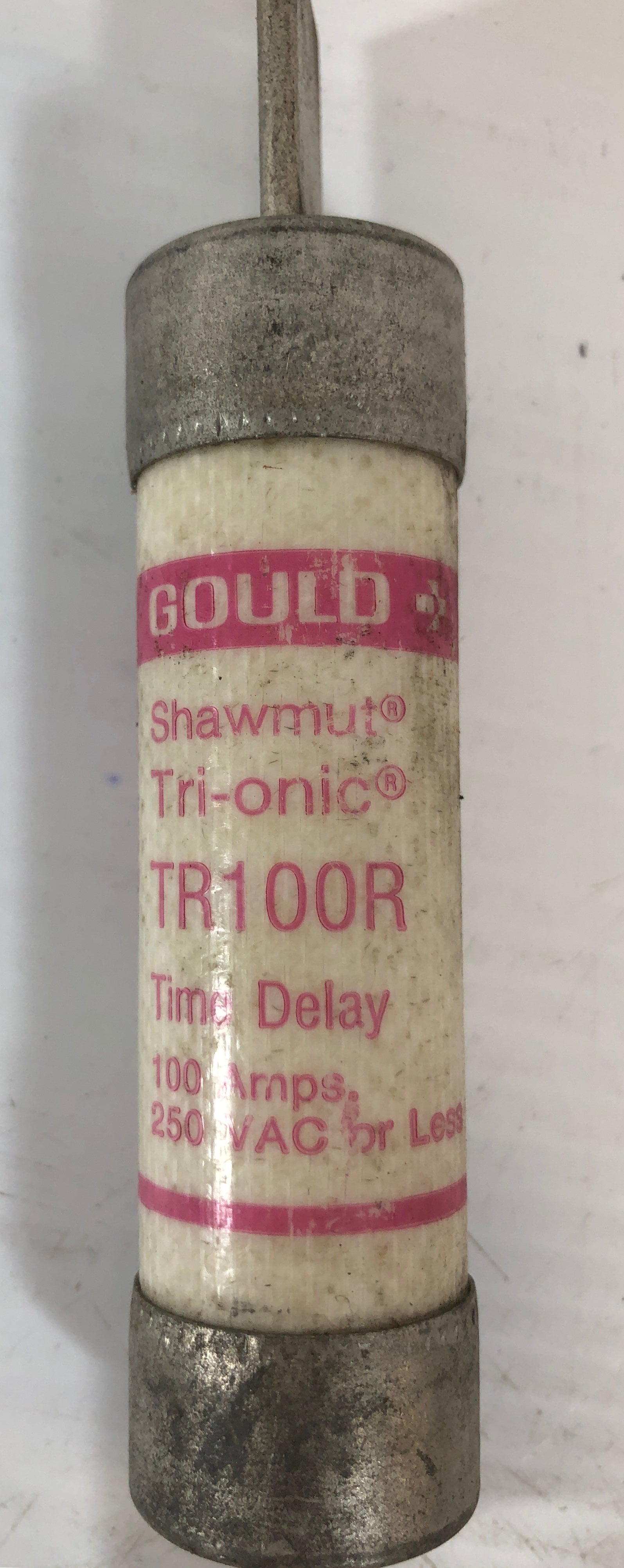 Gould Shawmut TR100R Tri-Onic Time Delay Fuse 100 AMPS - Lot of 3
