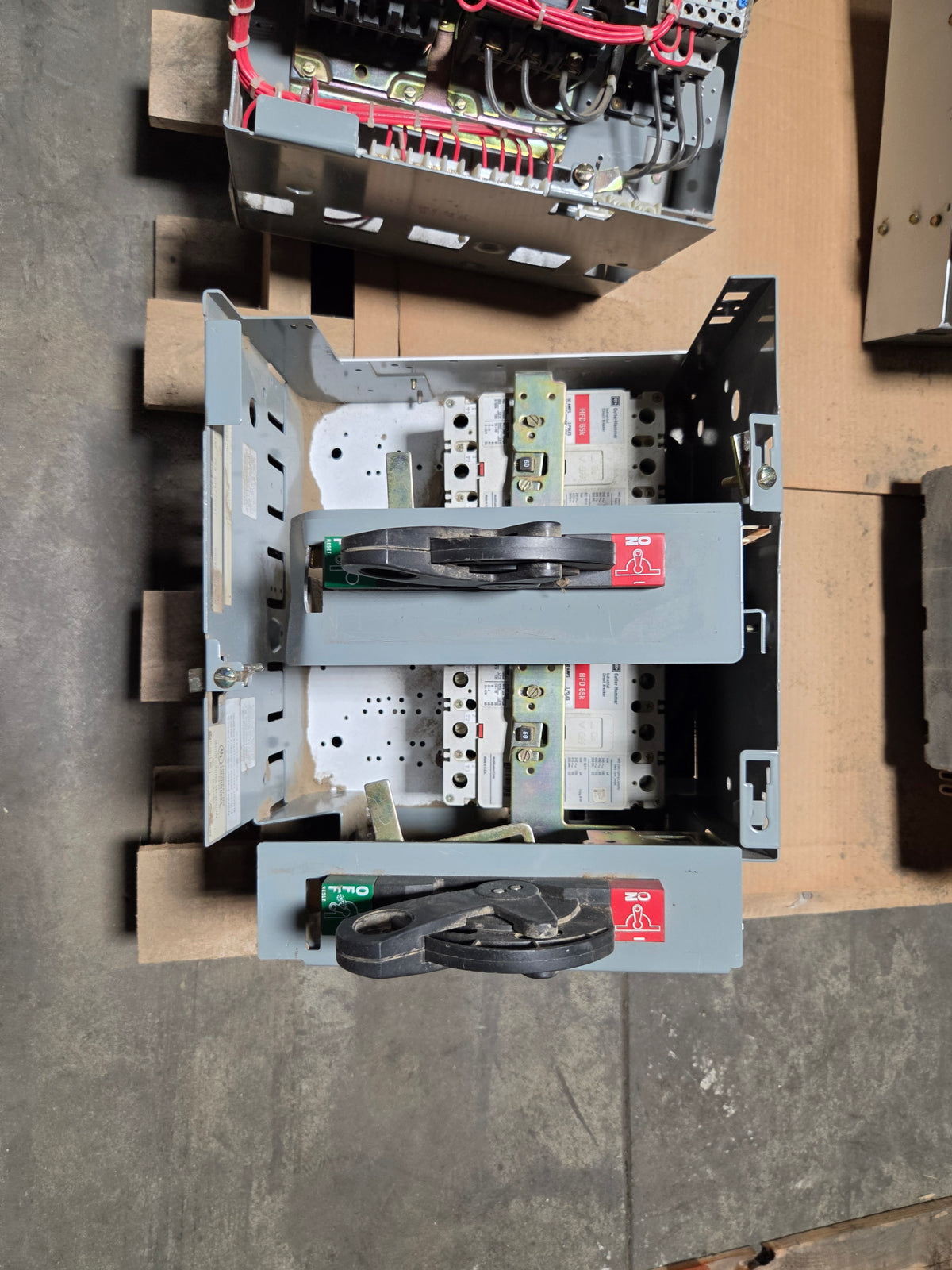 Allen Bradley 2193F-AKC MCC Bucket 60A Dual Breaker 2193F-AKC-3636CM - No Door