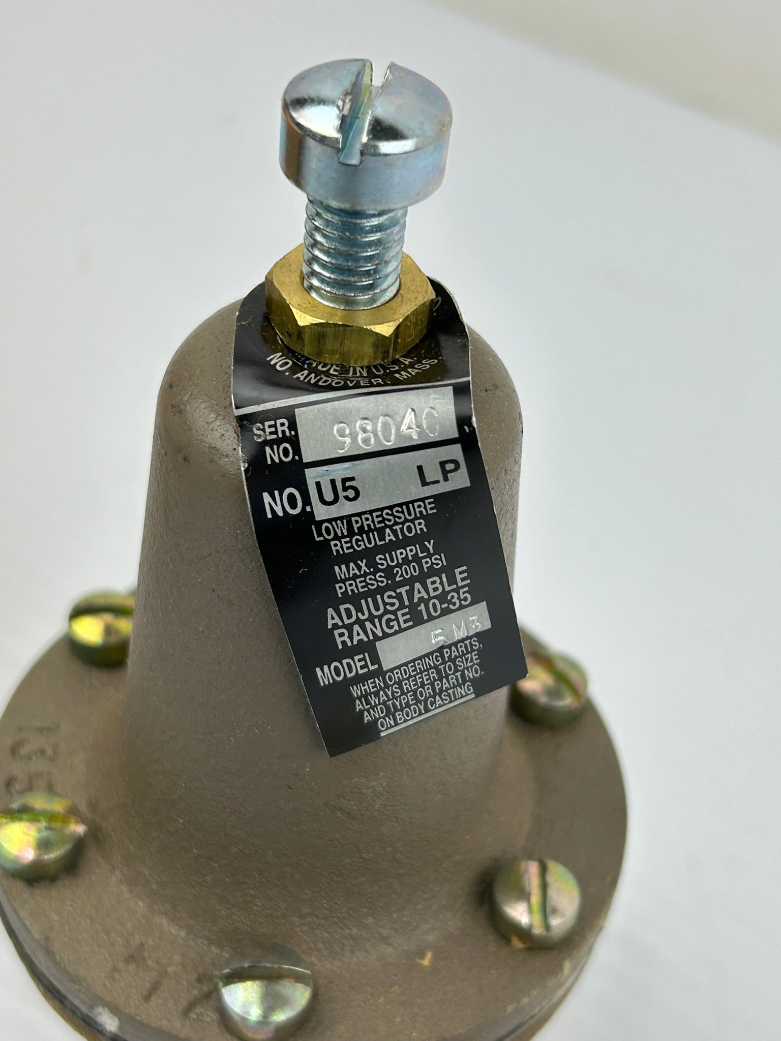 Watts Regulator 0050840 Water Pressure Reducing Valve & Strainer 1/2" U5 LP STD