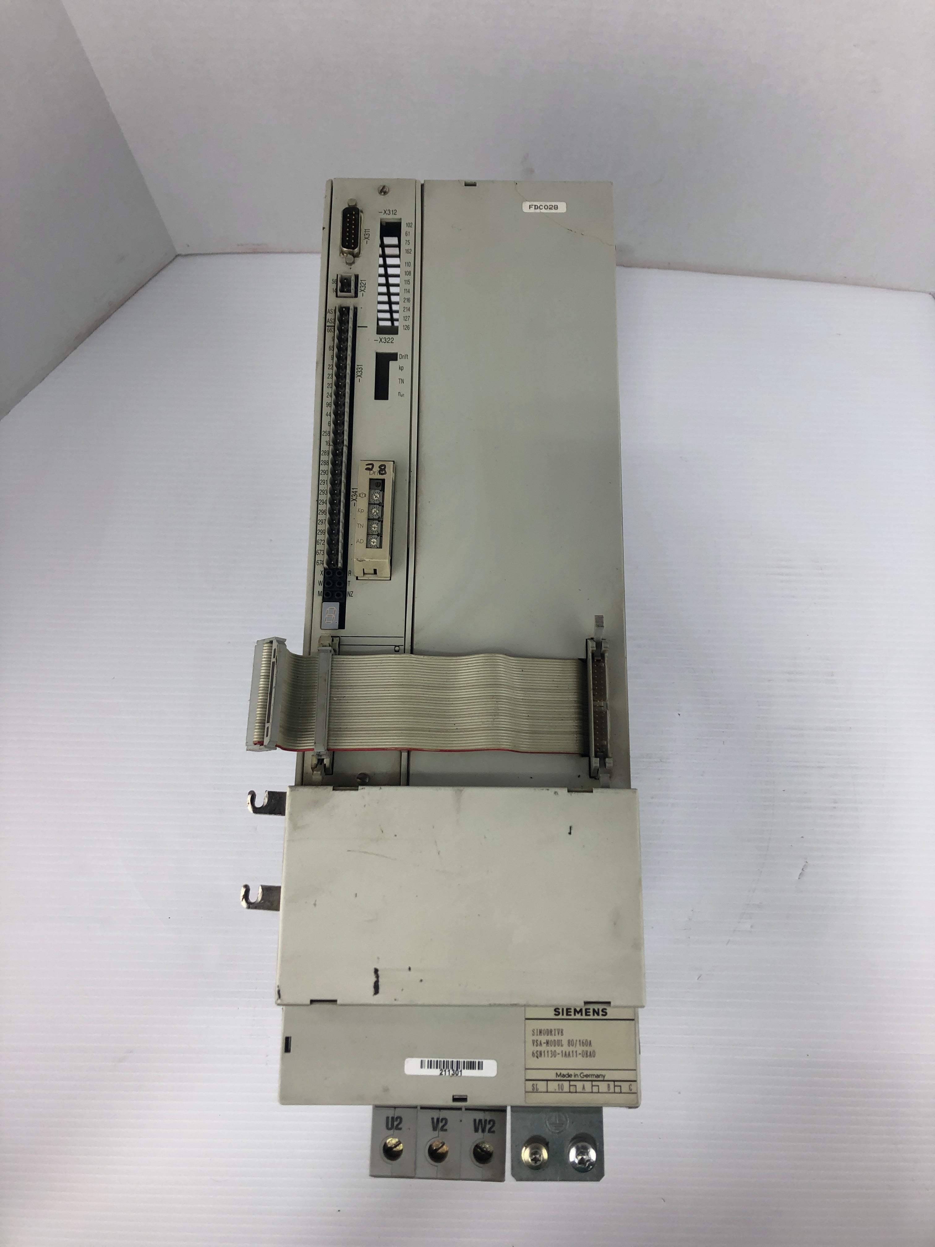 Siemens 6SN1130-1AA11-0EA0 Simodrive VSA Module 80/160A