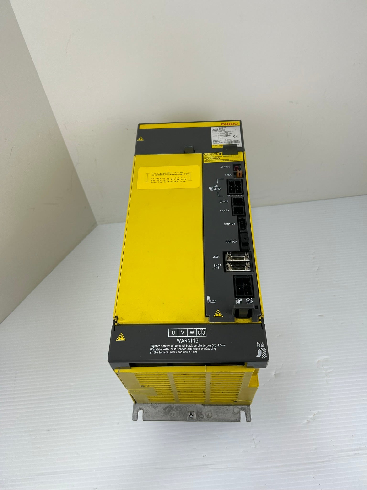 Fanuc A06B-6117-H109 Servo Amplifier Servo Drive aiSV 360 B-65282